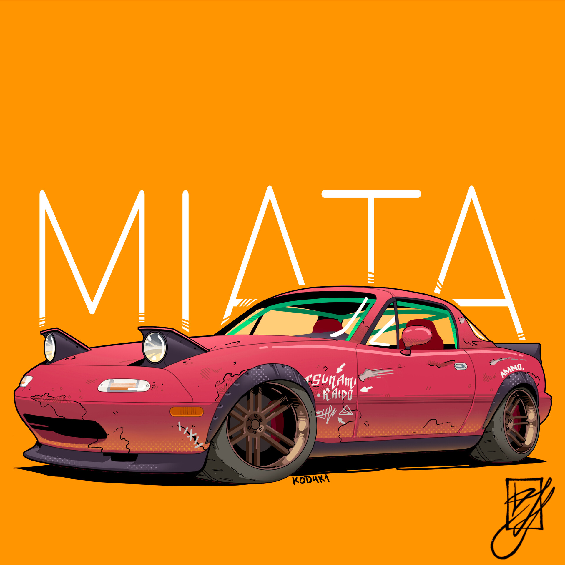 ArtStation - Miata