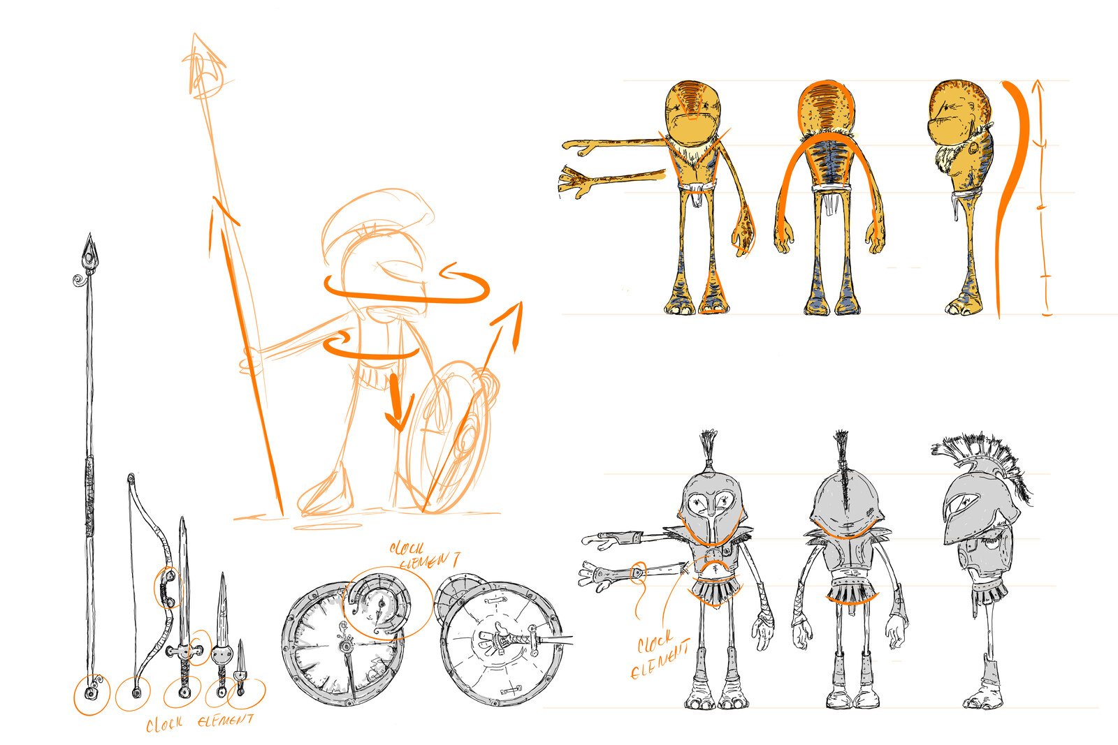 Orthographic views