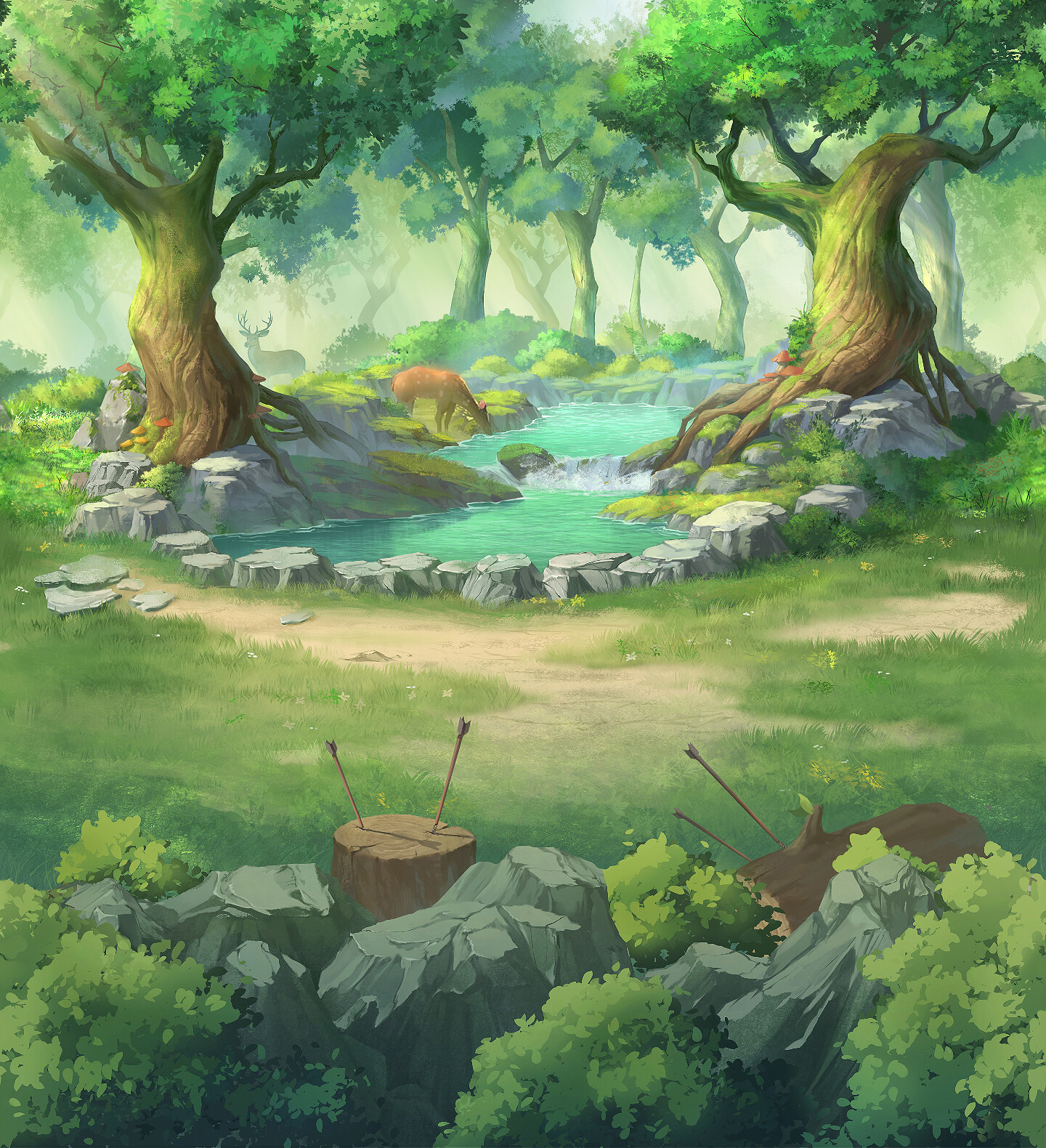 Comic Z 春猎招募背景 Comic Z 春猎招募背景