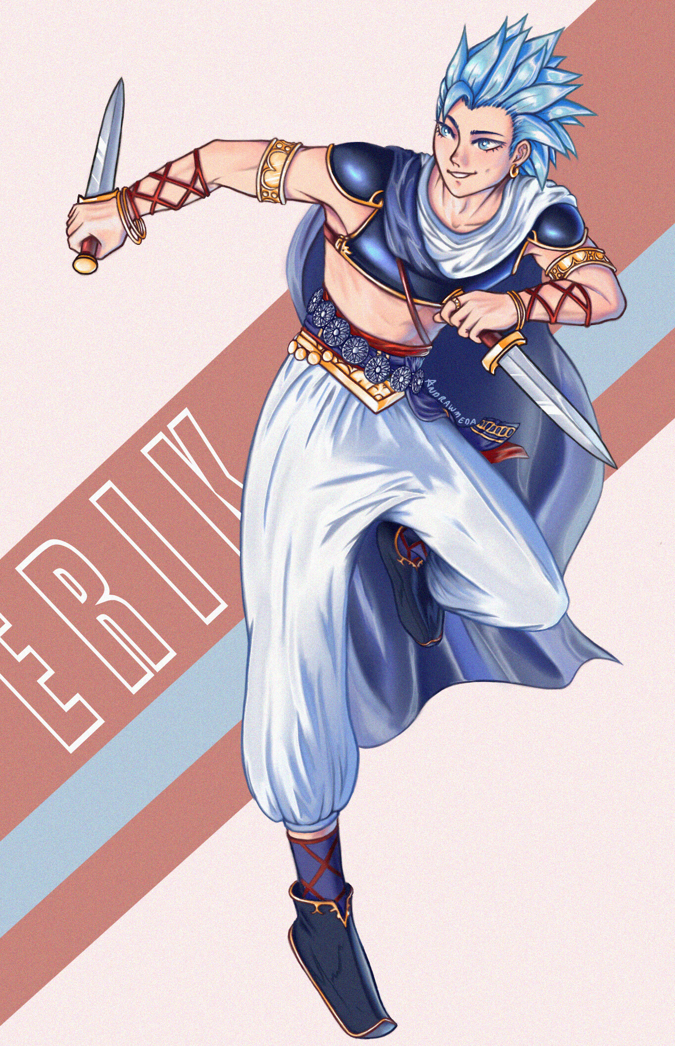 ArtStation Erik Dragon Quest XI