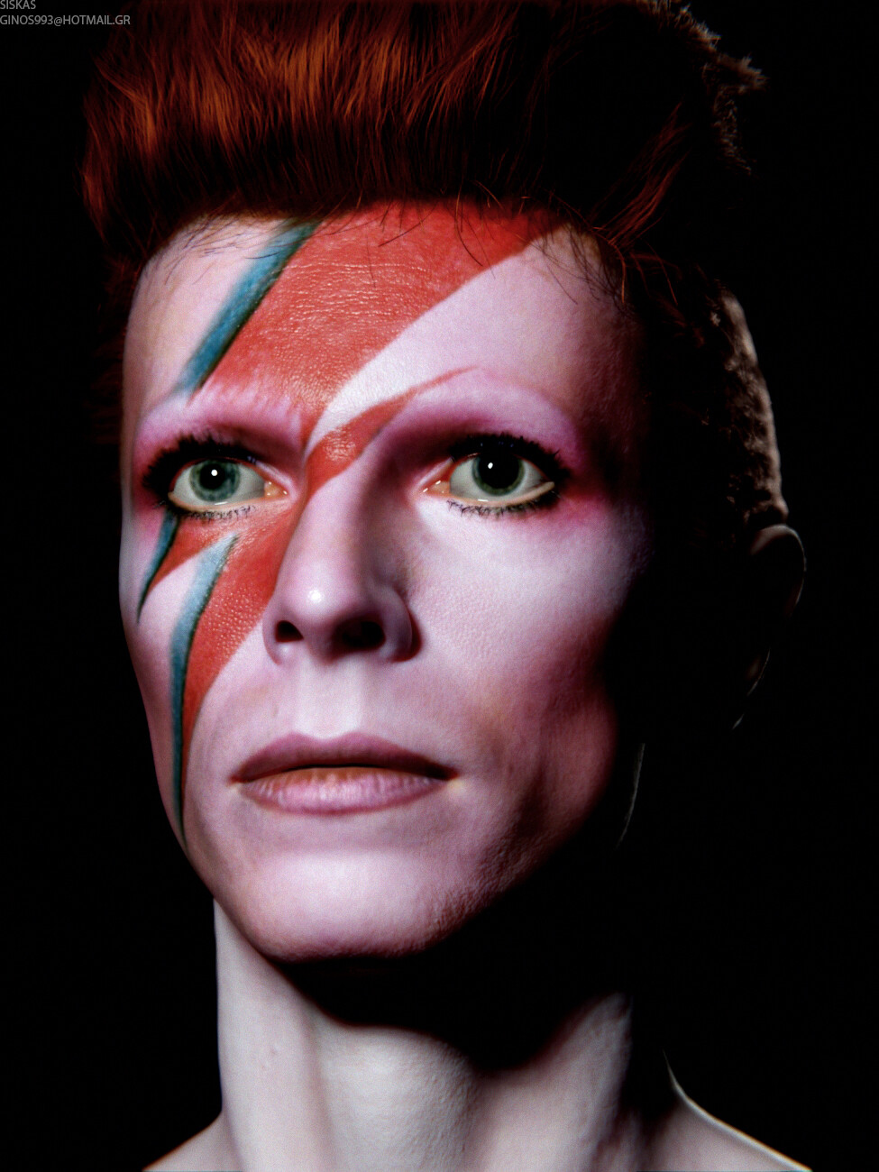 Artstation David Bowie Ziggy Stardust Real Time