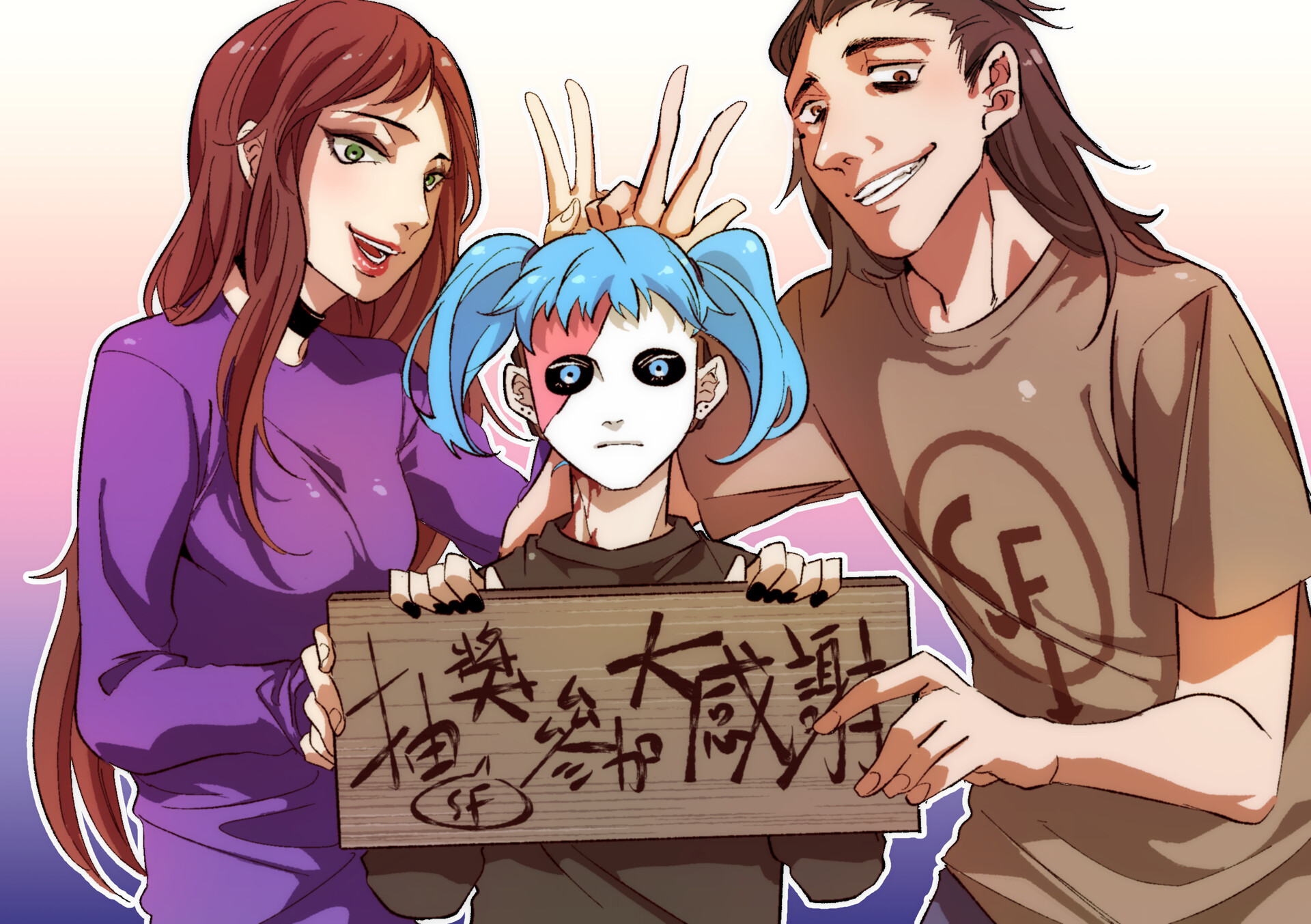 Bamboo Carbon - Sally Face fan art collection 01 (a bit NSFW included)