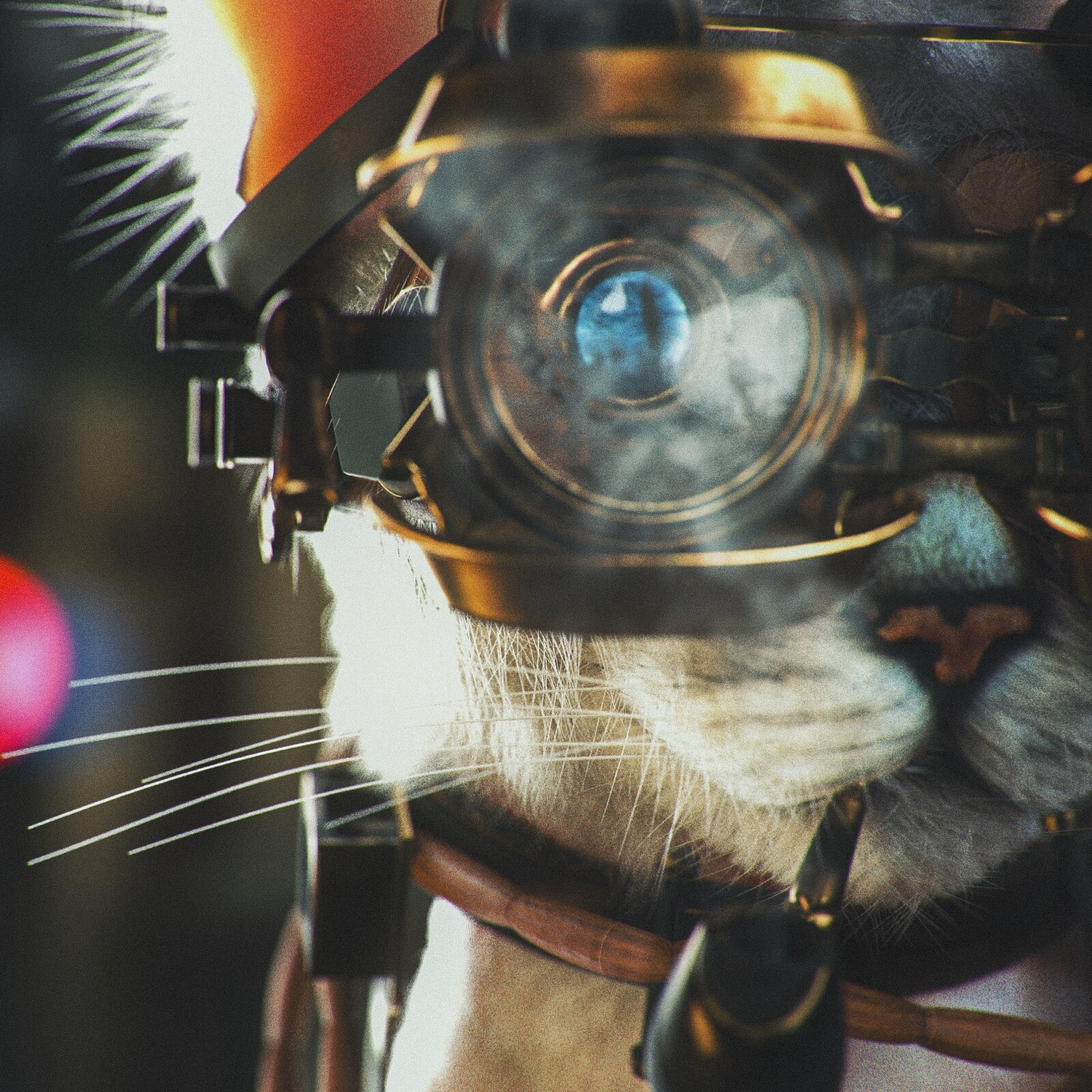 Steampunk Cat R-2