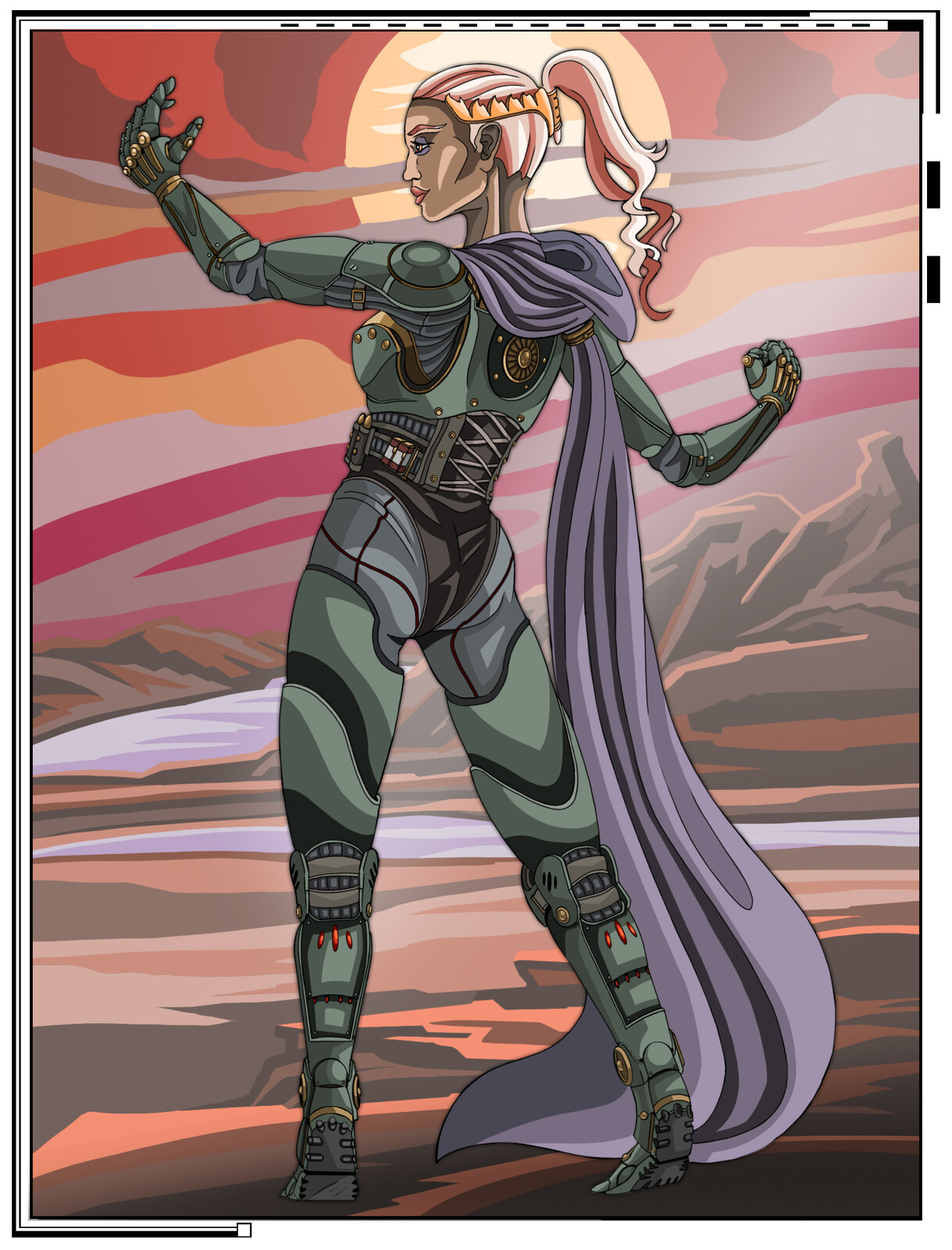 Scifi Character Cards