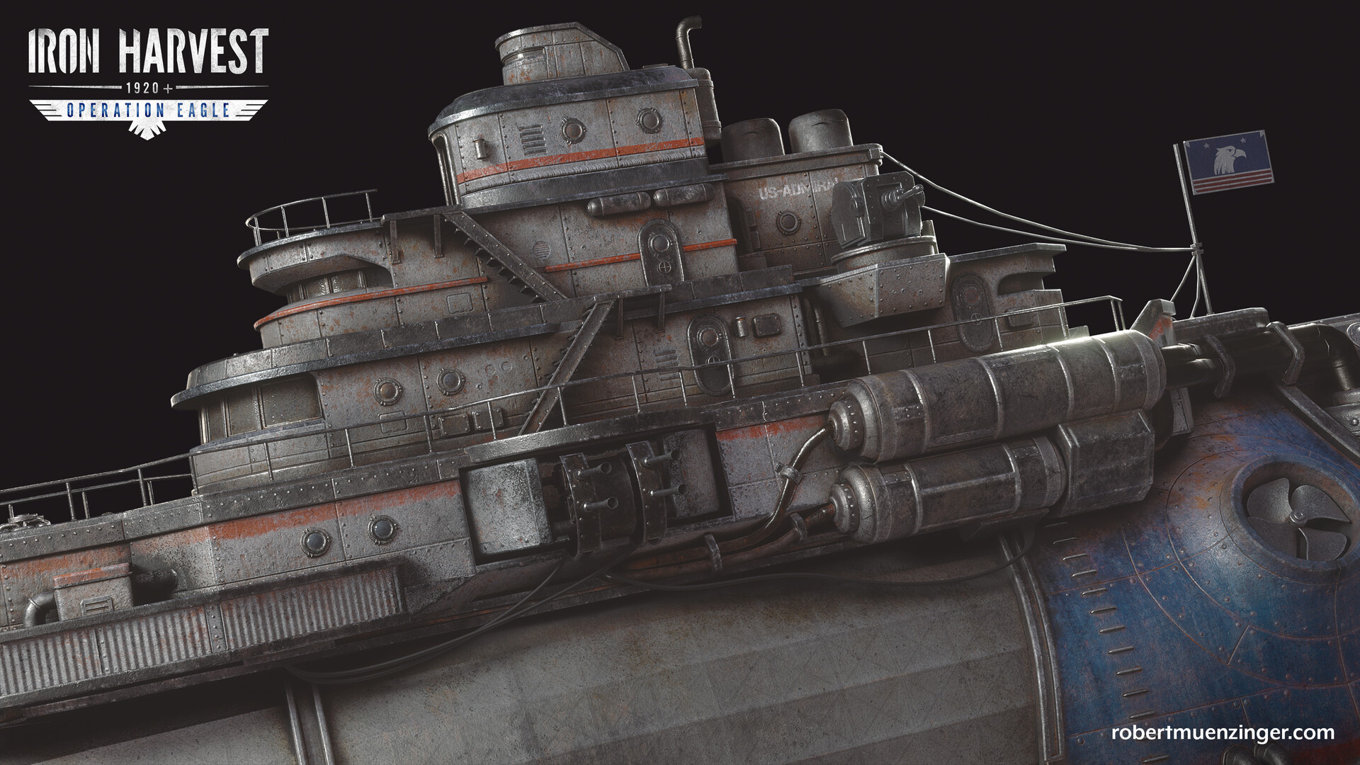 Robert Münzinger Iron Harvest Mason's Airship