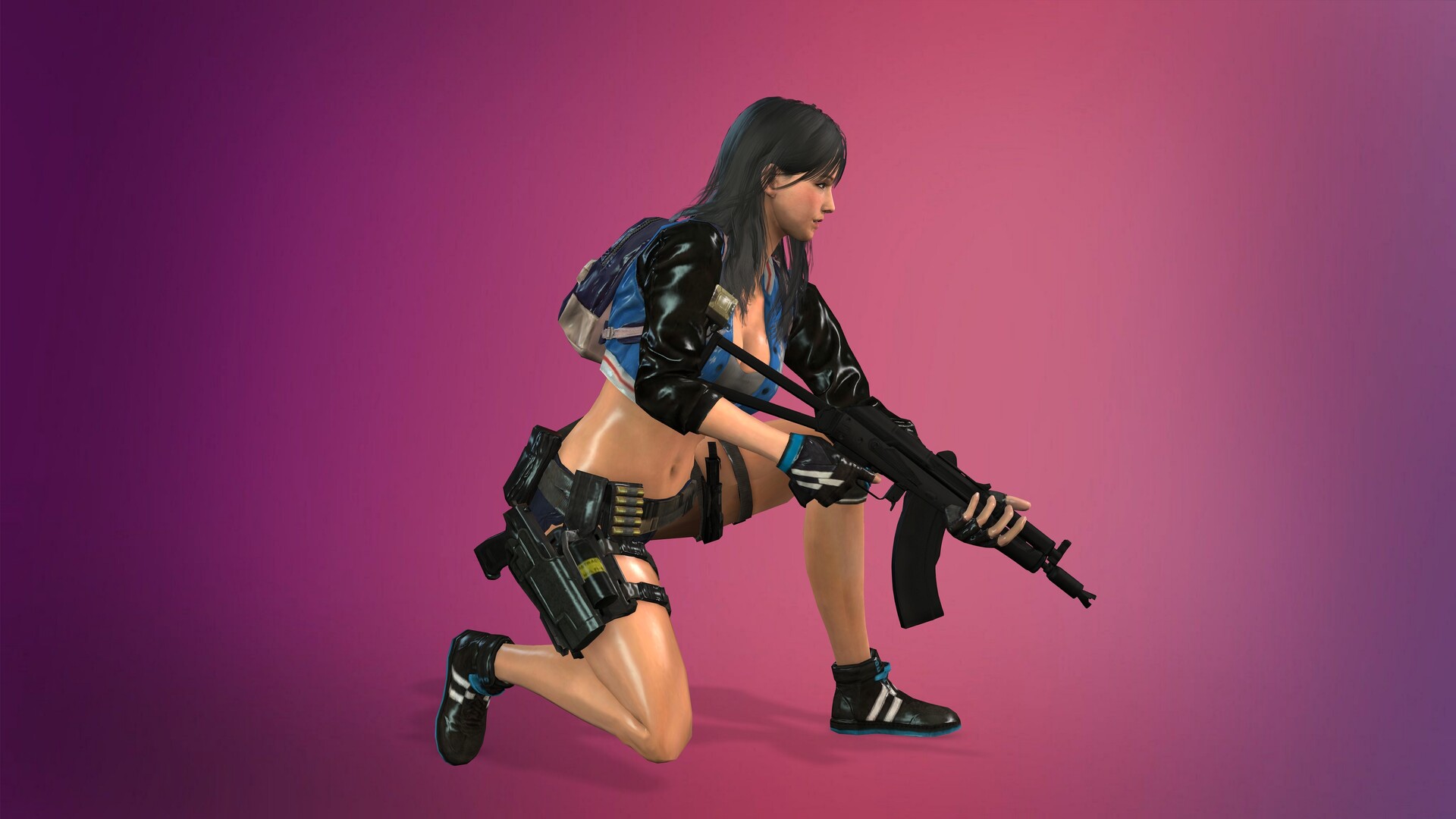 Sudden Attack 2 - Female - Download Free 3D model by Ok Nerd