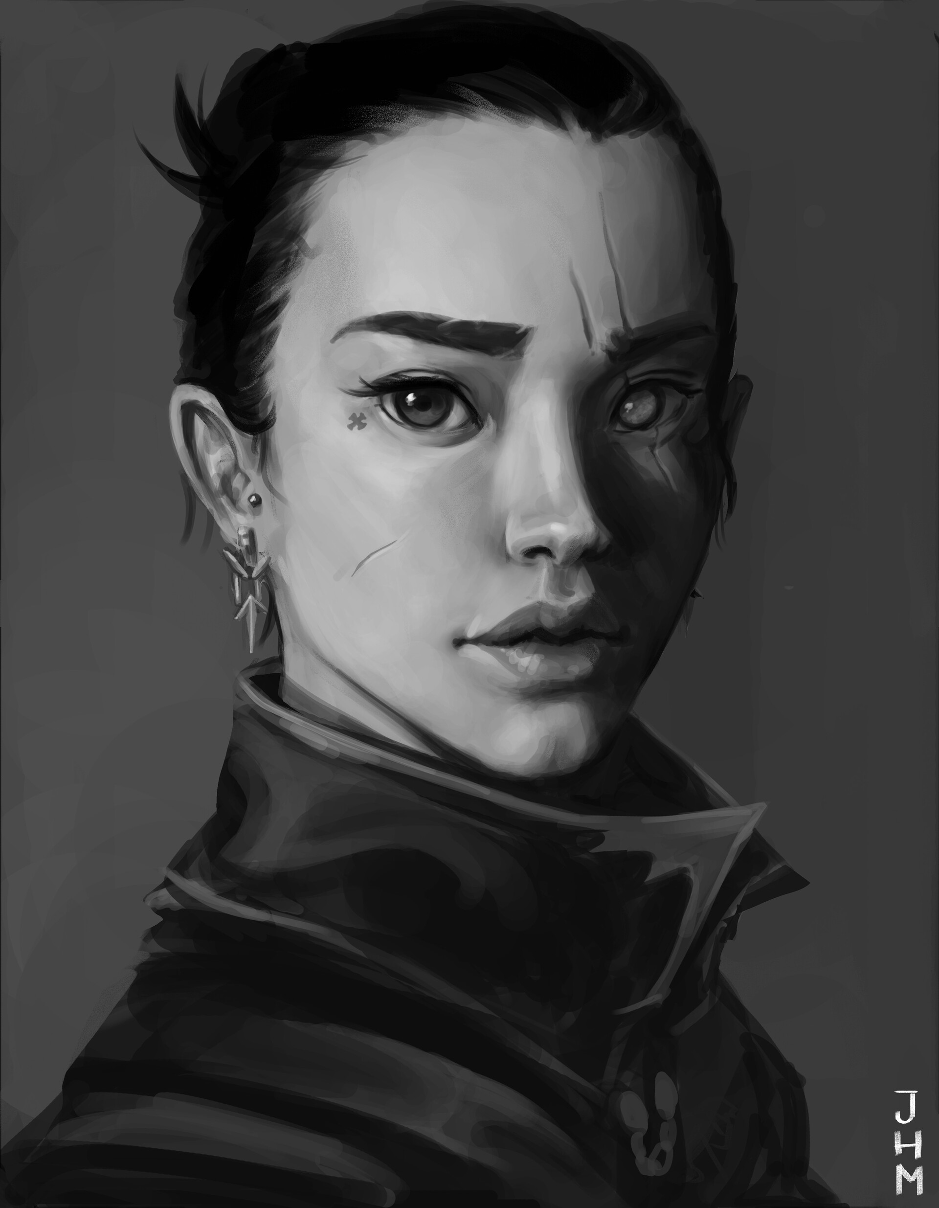 ArtStation - Portrait Study & Design Exercise