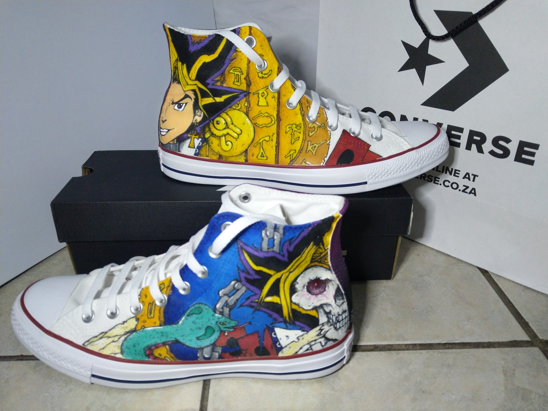 Cole Rose Horror Yu Gi Oh Shoes