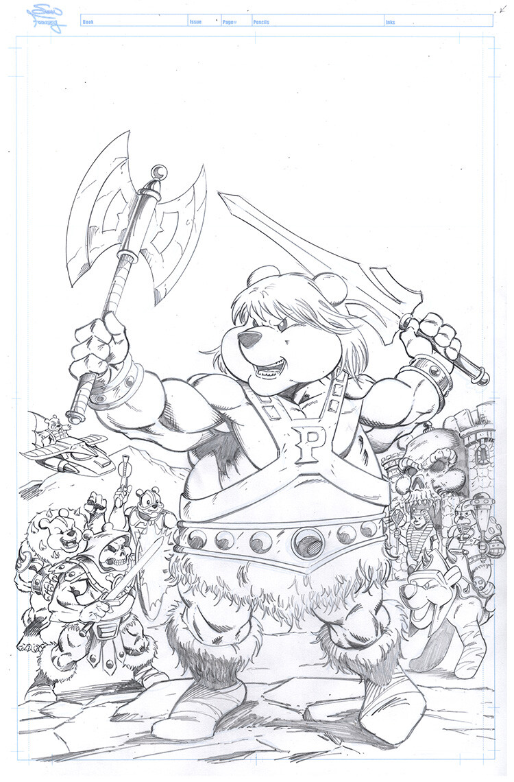 All Out Pooh Masters of the Universe homage cover

Pencils by Sean Forney