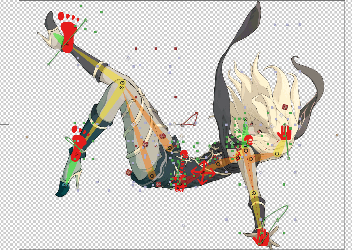 ArtStation - Gravity Rush - Animated Wallpaper, image size:1225x870