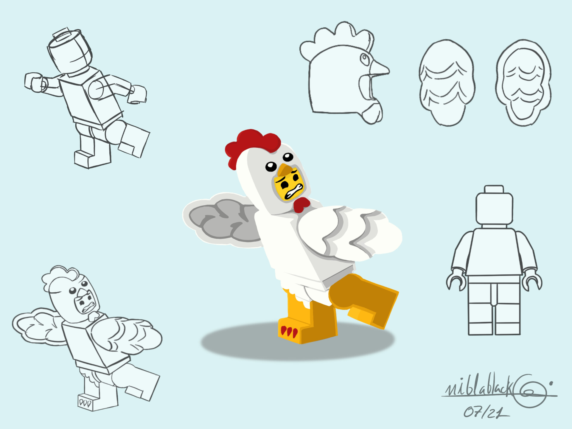 Lego store concept art