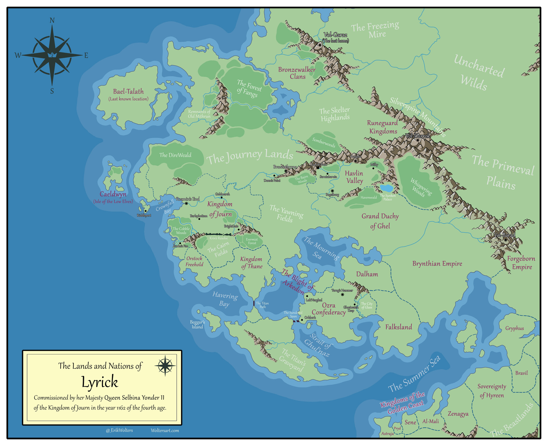 ArtStation - Map of the world