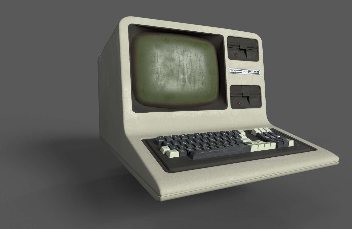 Artstation - Radioshack Trs-80 Model 4 Microcomputer