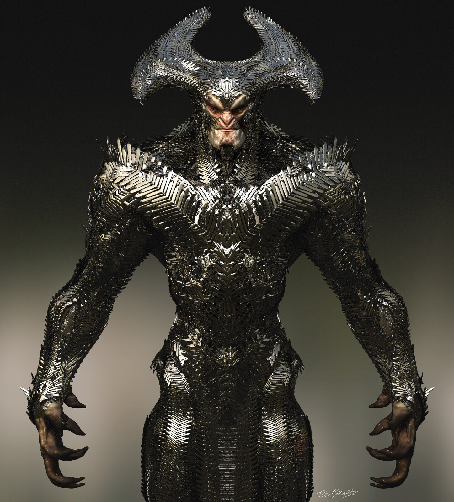 Steppenwolf Concept Model for Zack Snyder's Justice League 