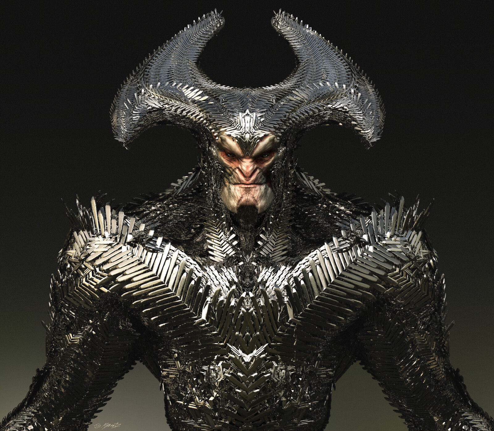 Steppenwolf Concept Model for Zack Snyder's Justice League 