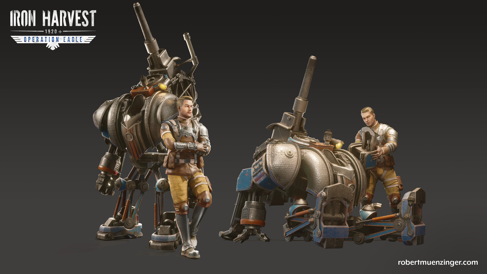 Robert Münzinger Iron Harvest William Mason's Exosuit