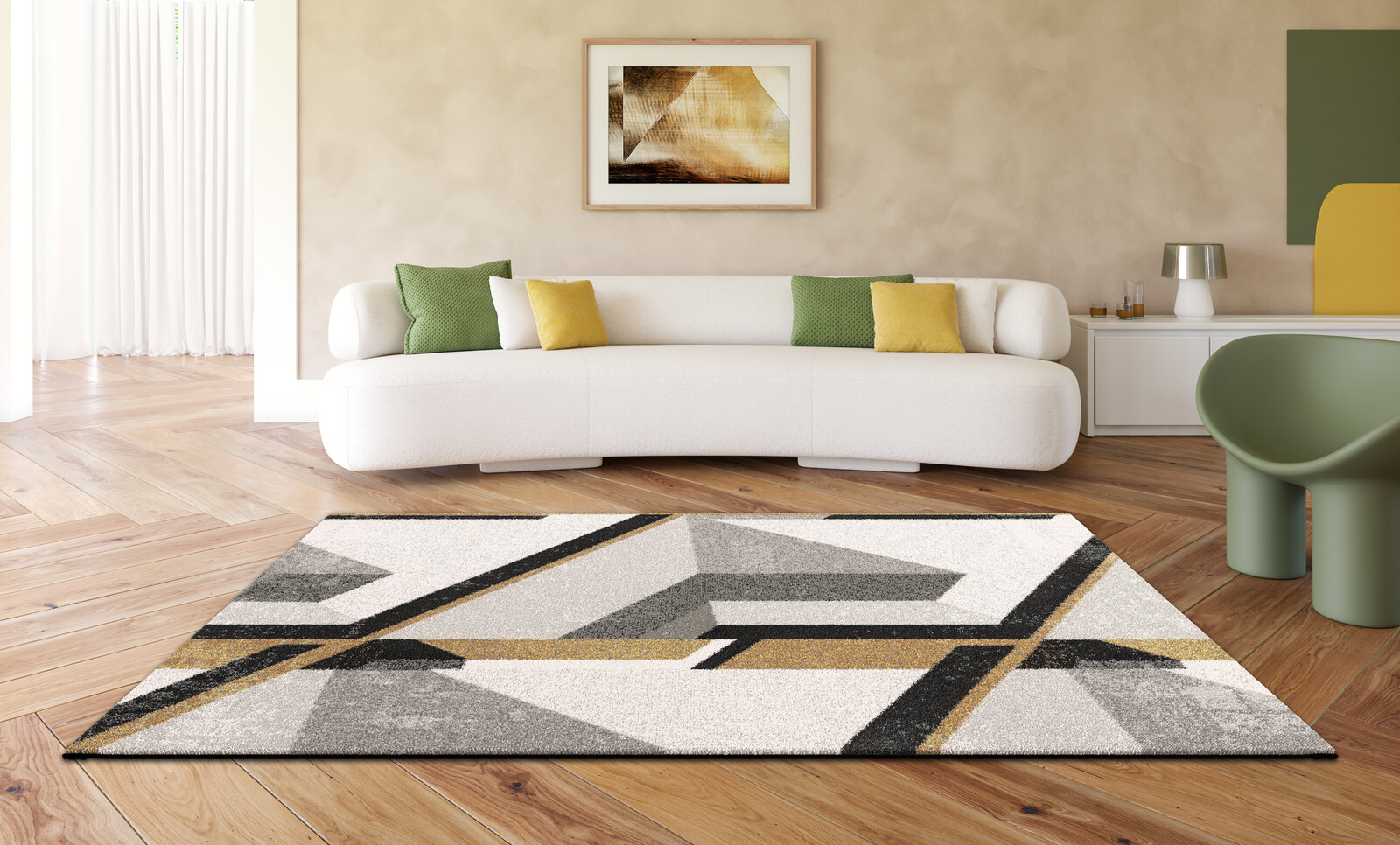 Roomsetting Pastel 4 colour variants. 