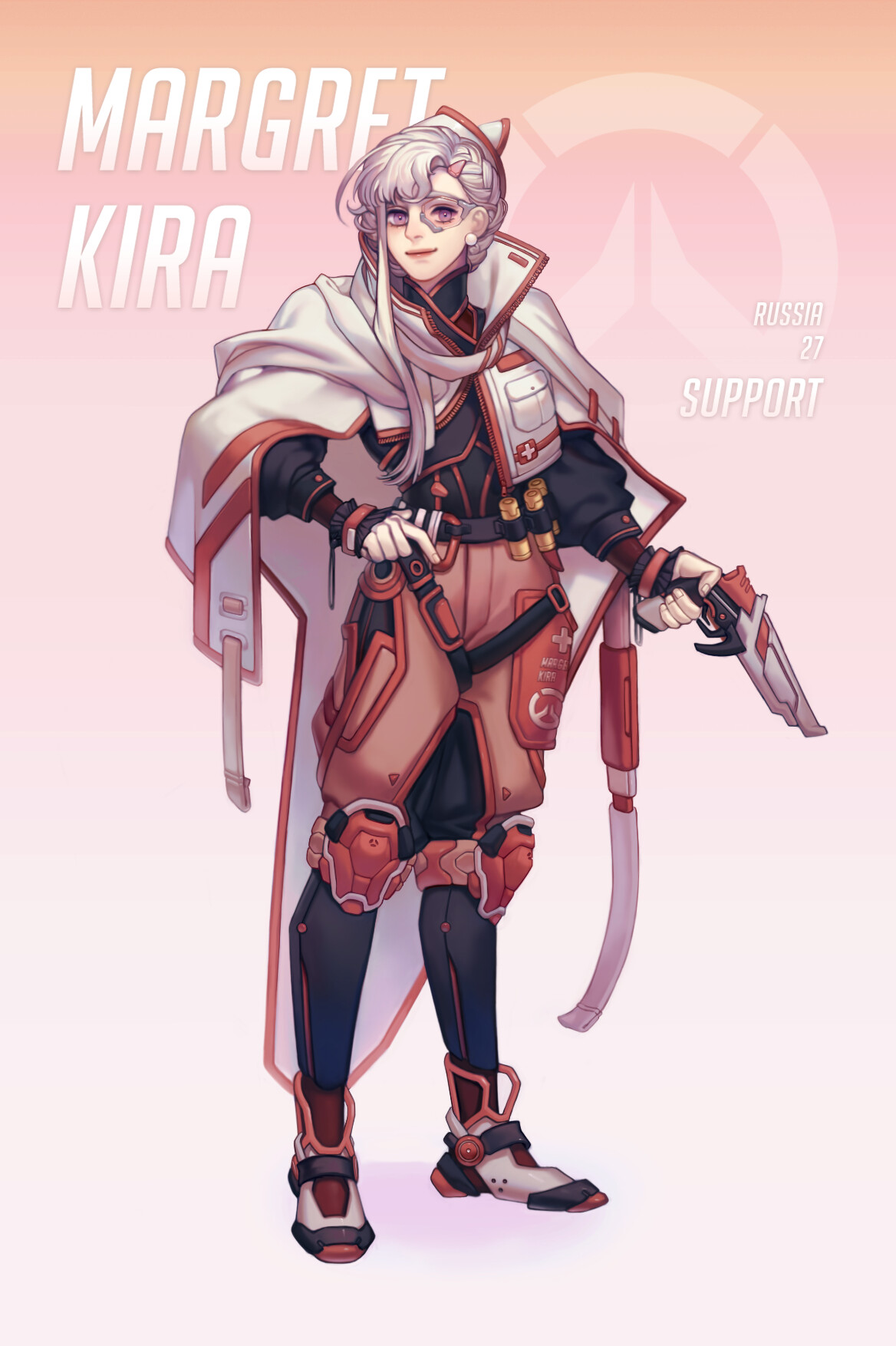Dae_sal - Overwatch based self-made character - Margret Kira