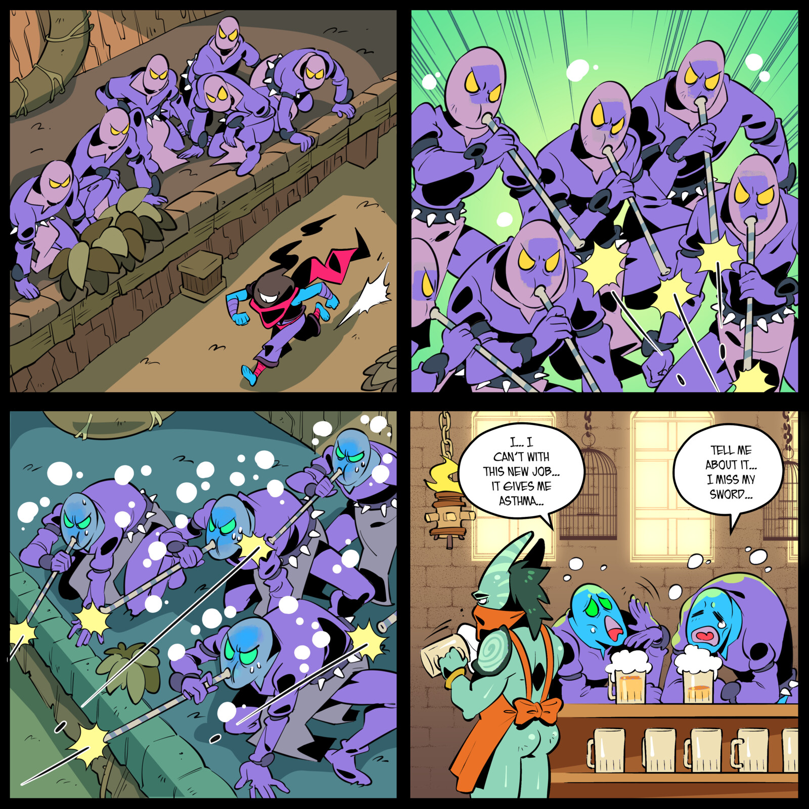 Dead Cells comic.