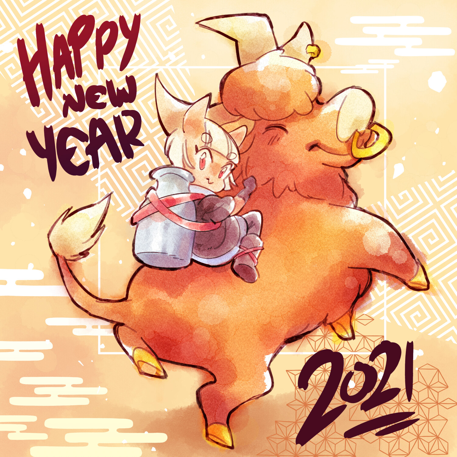 2021 New Year card.