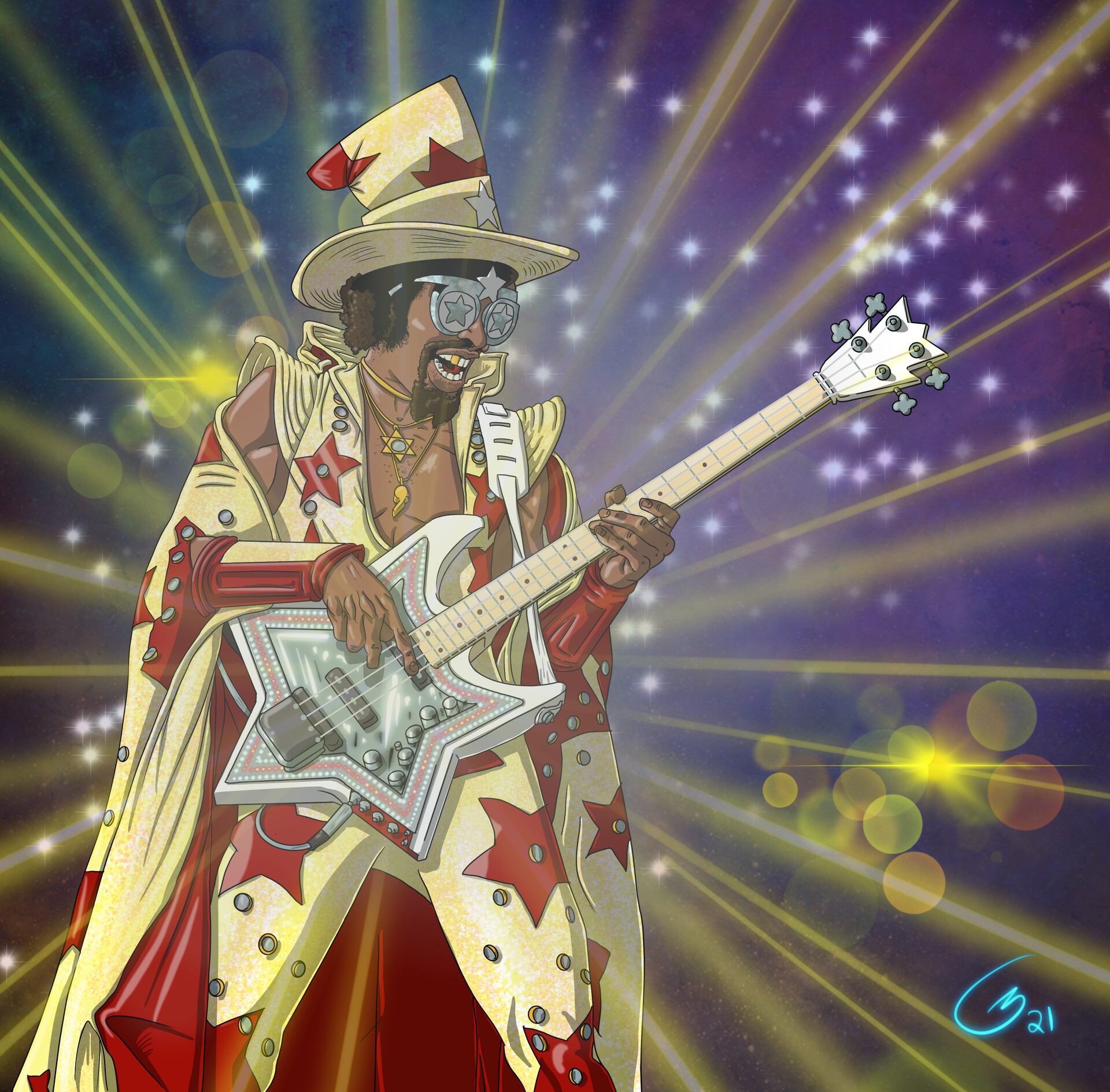 Bootsy Collins.