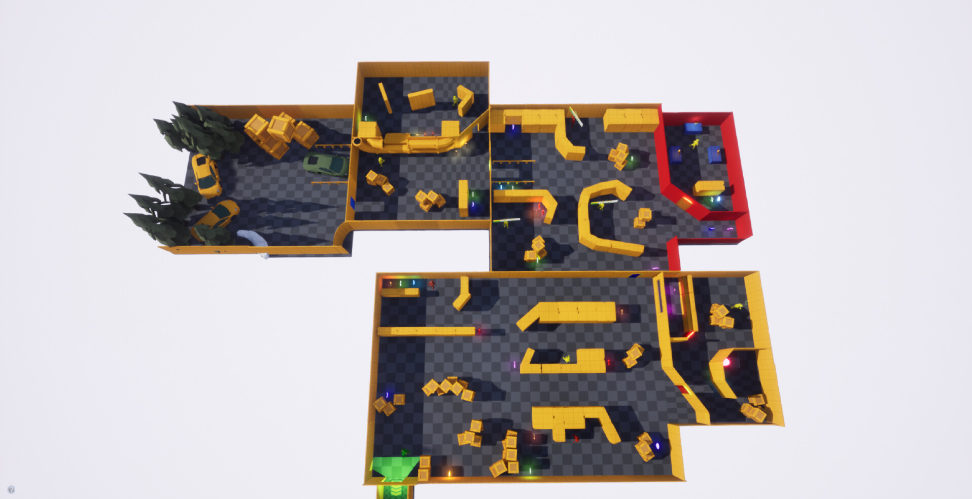 ArtStation - Gameplay level - Storage House