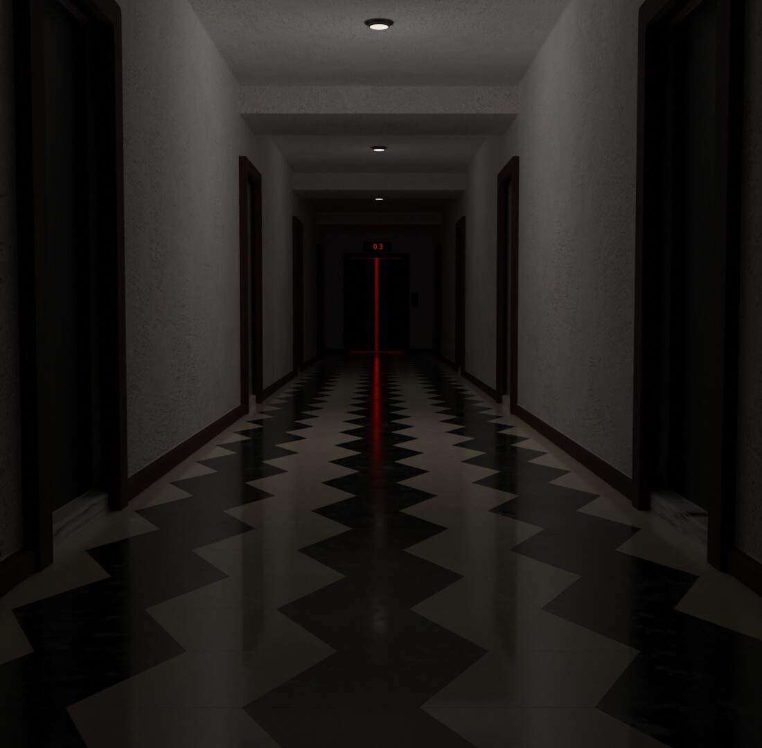 ArtStation Creepy Red... Elevator