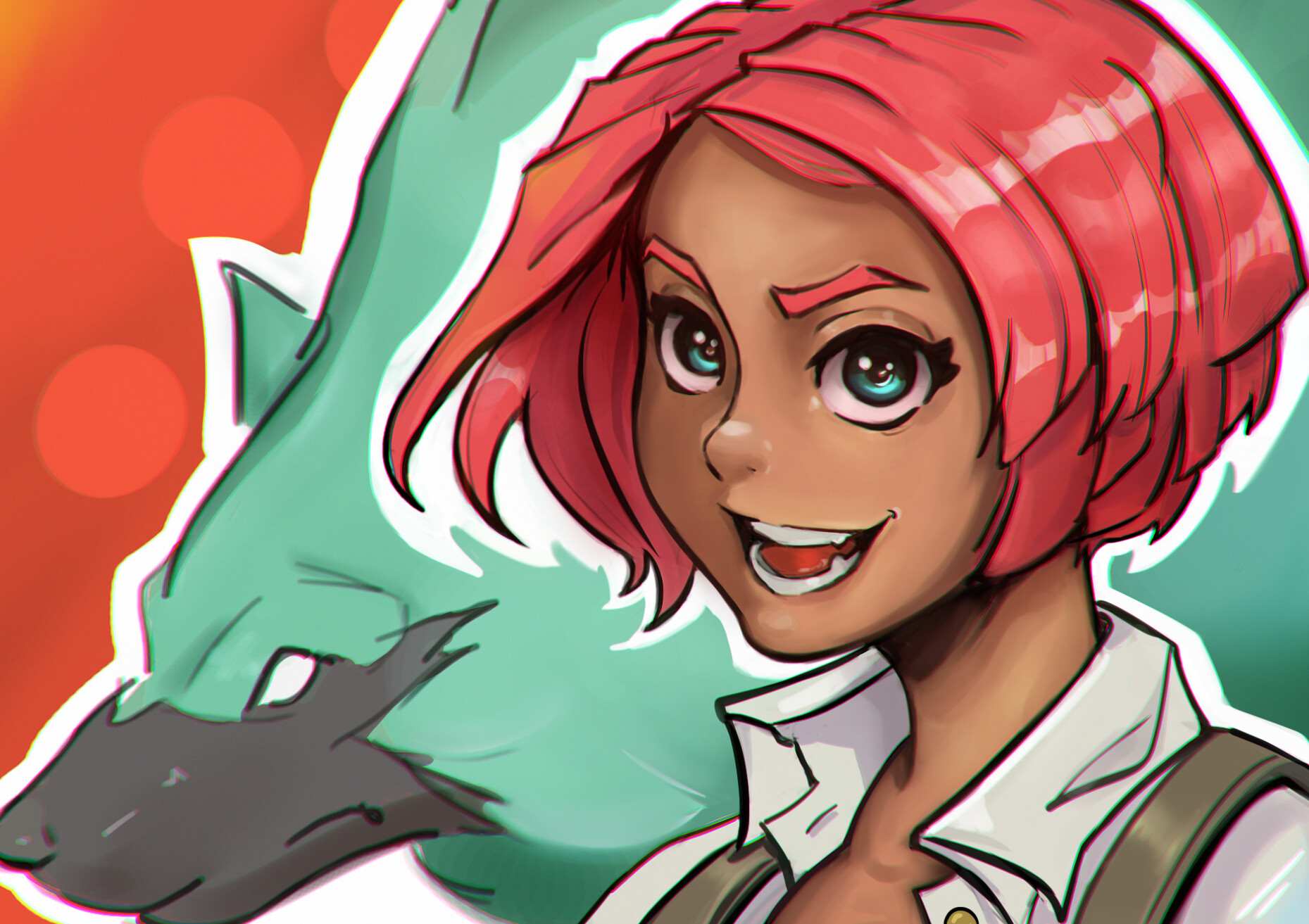 ArtStation - Giovanna GUILTY GEAR STRIVE