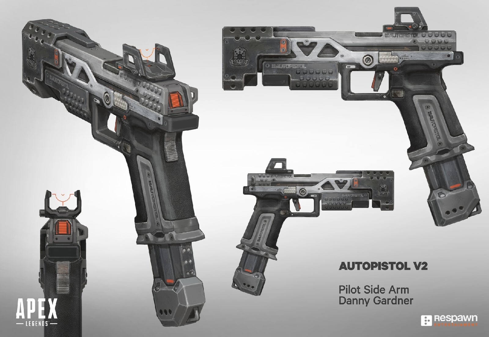 ArtStation - RE-45 Apex Legends