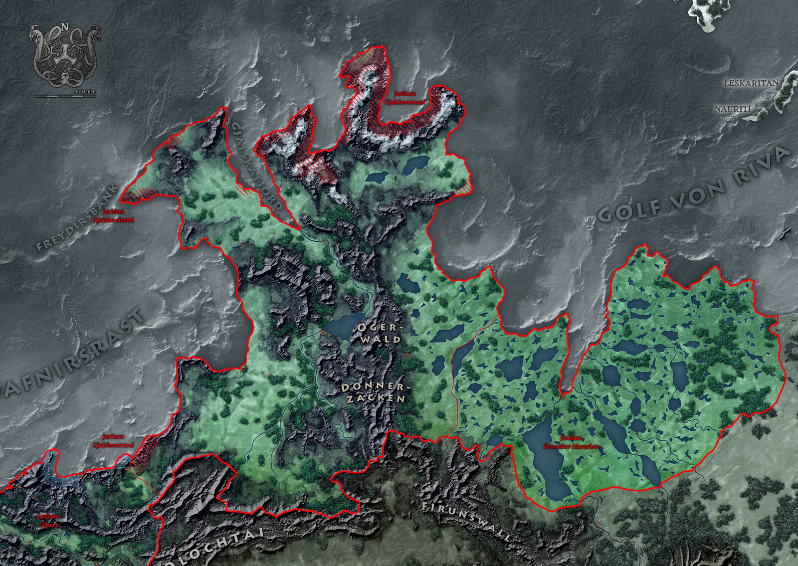 Glaskerlande | Political Overlay