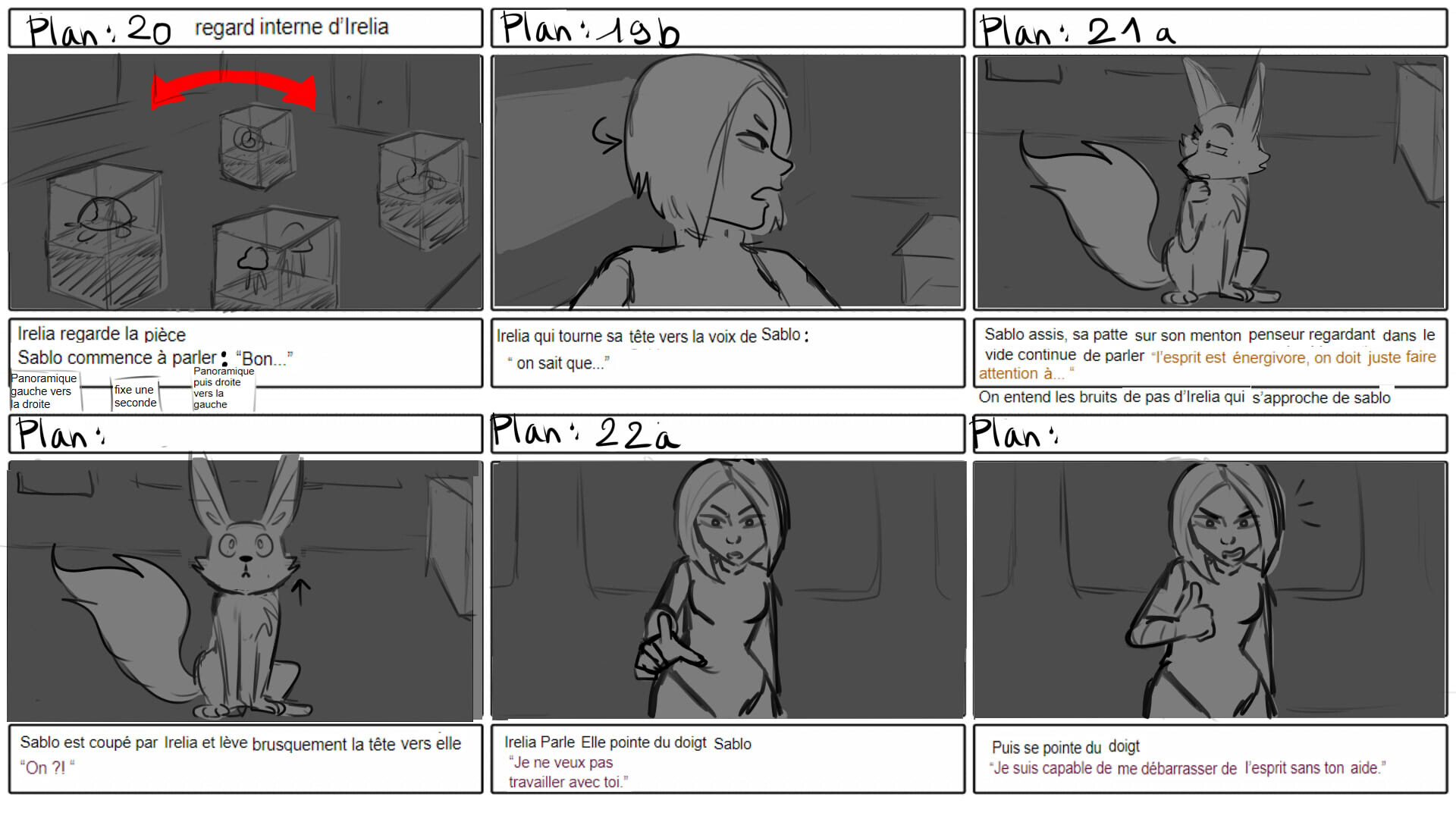 Artstation Storyboard 3rd Year