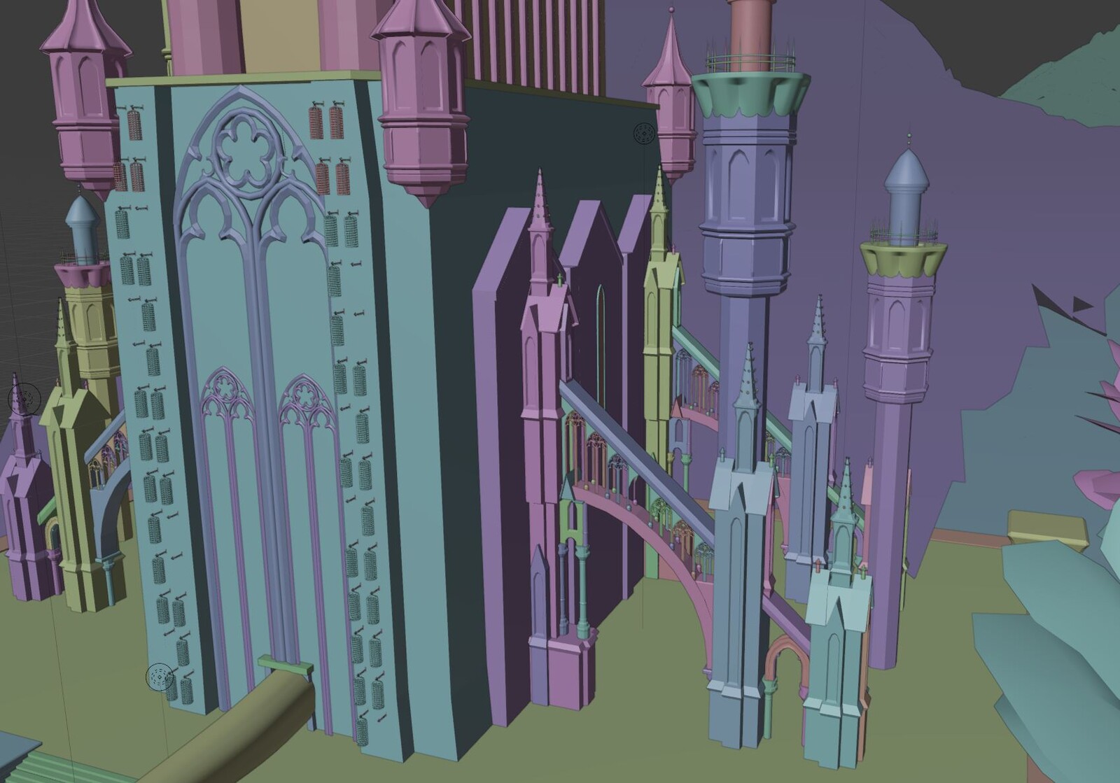 castle mesh