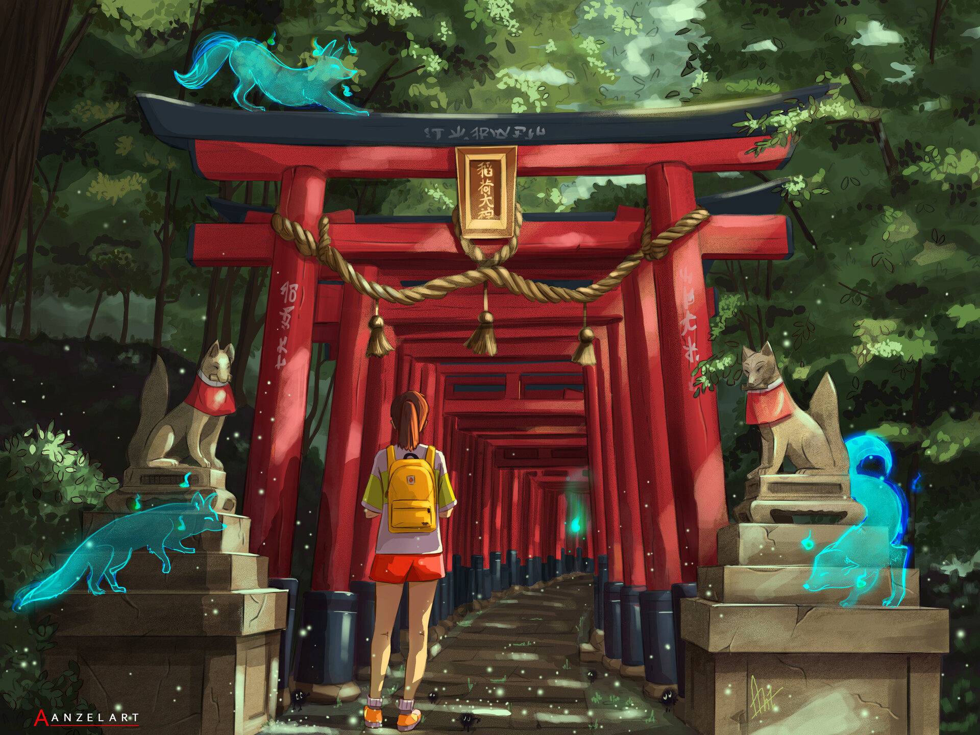 Artstation - Fushimi Inari