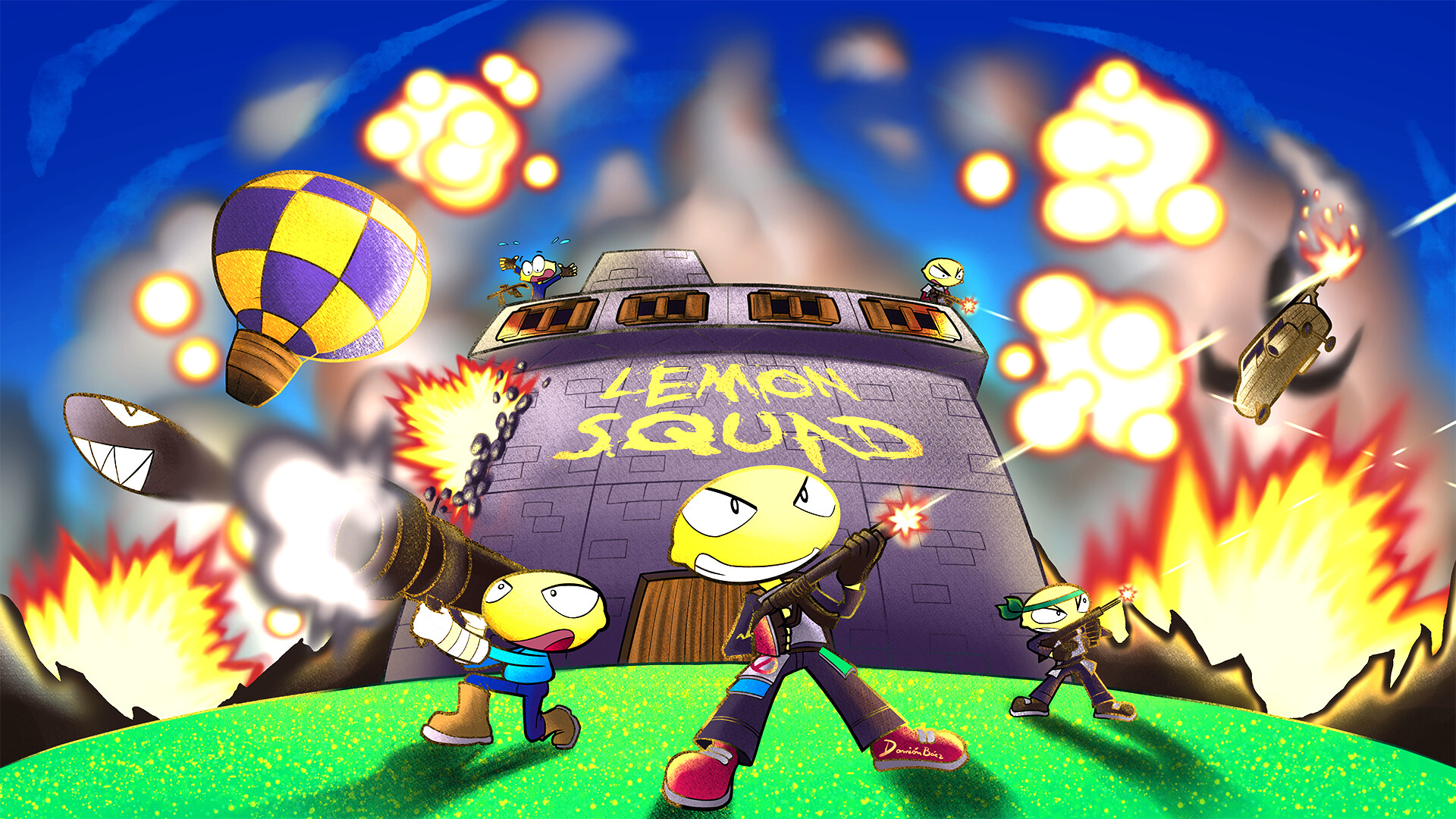 ArtStation Lemon Squad Rust banner