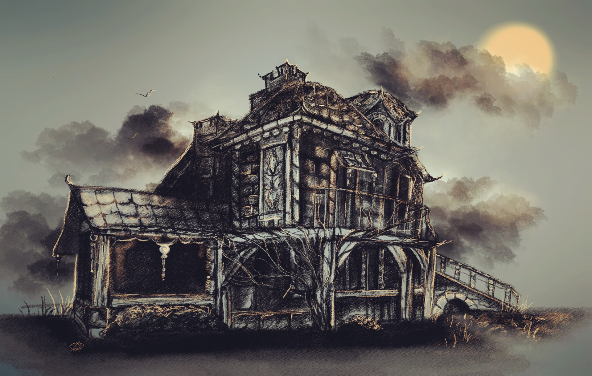 ArtStation - Старый дом