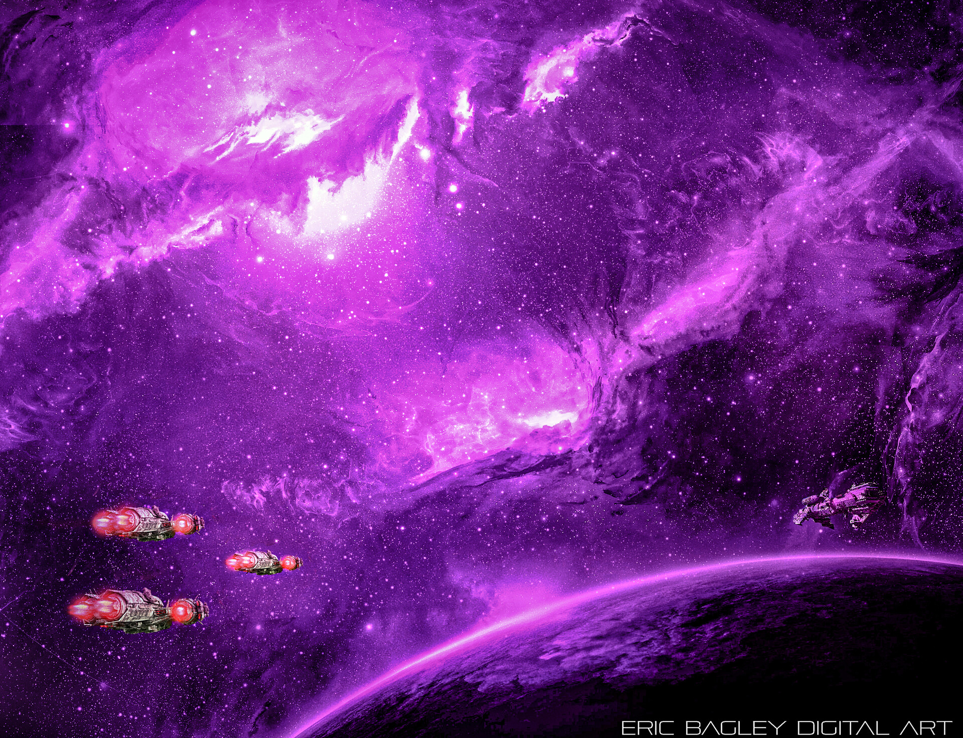 ArtStation Sector Tear Nebula