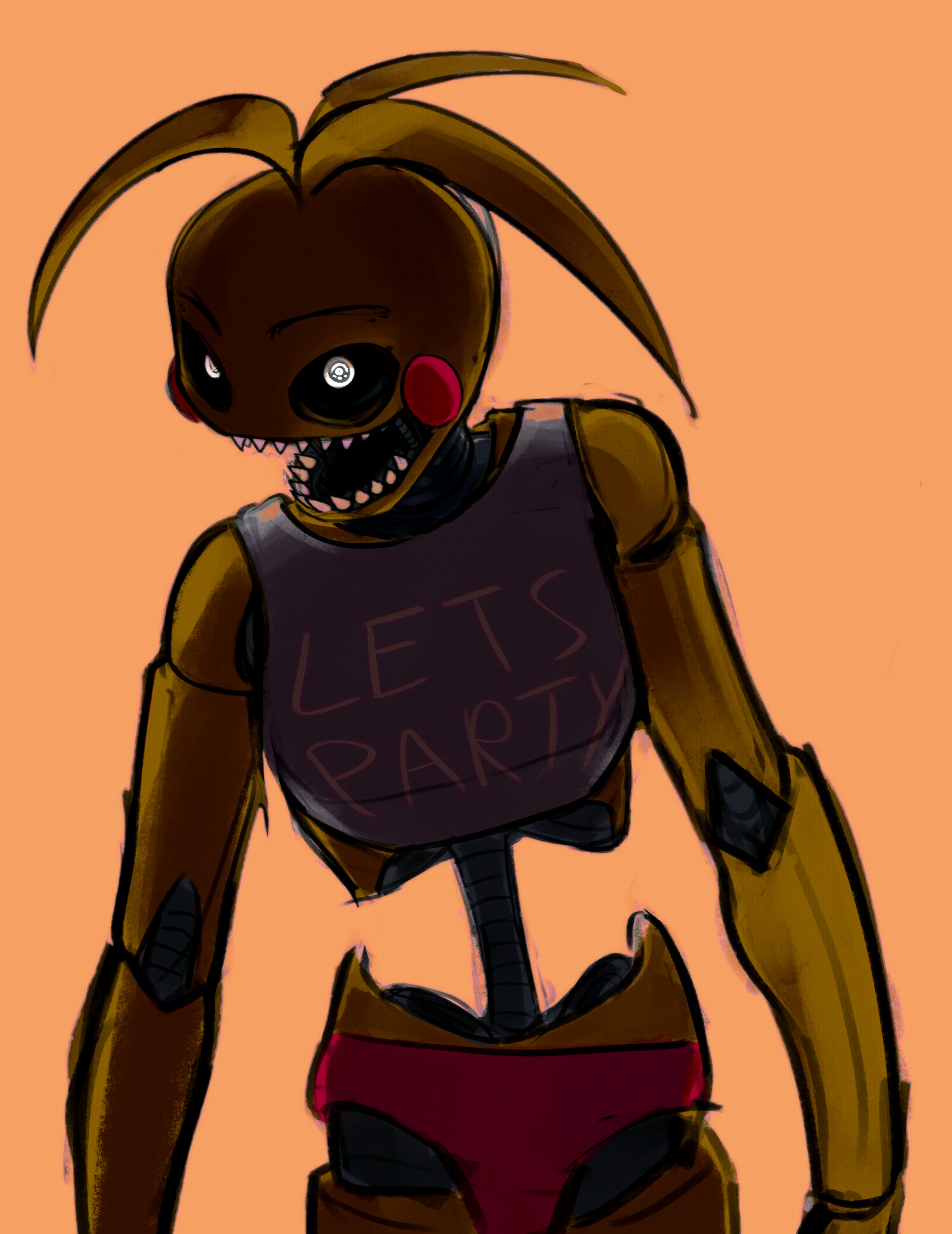 ArtStation Toy Chica Interpretation