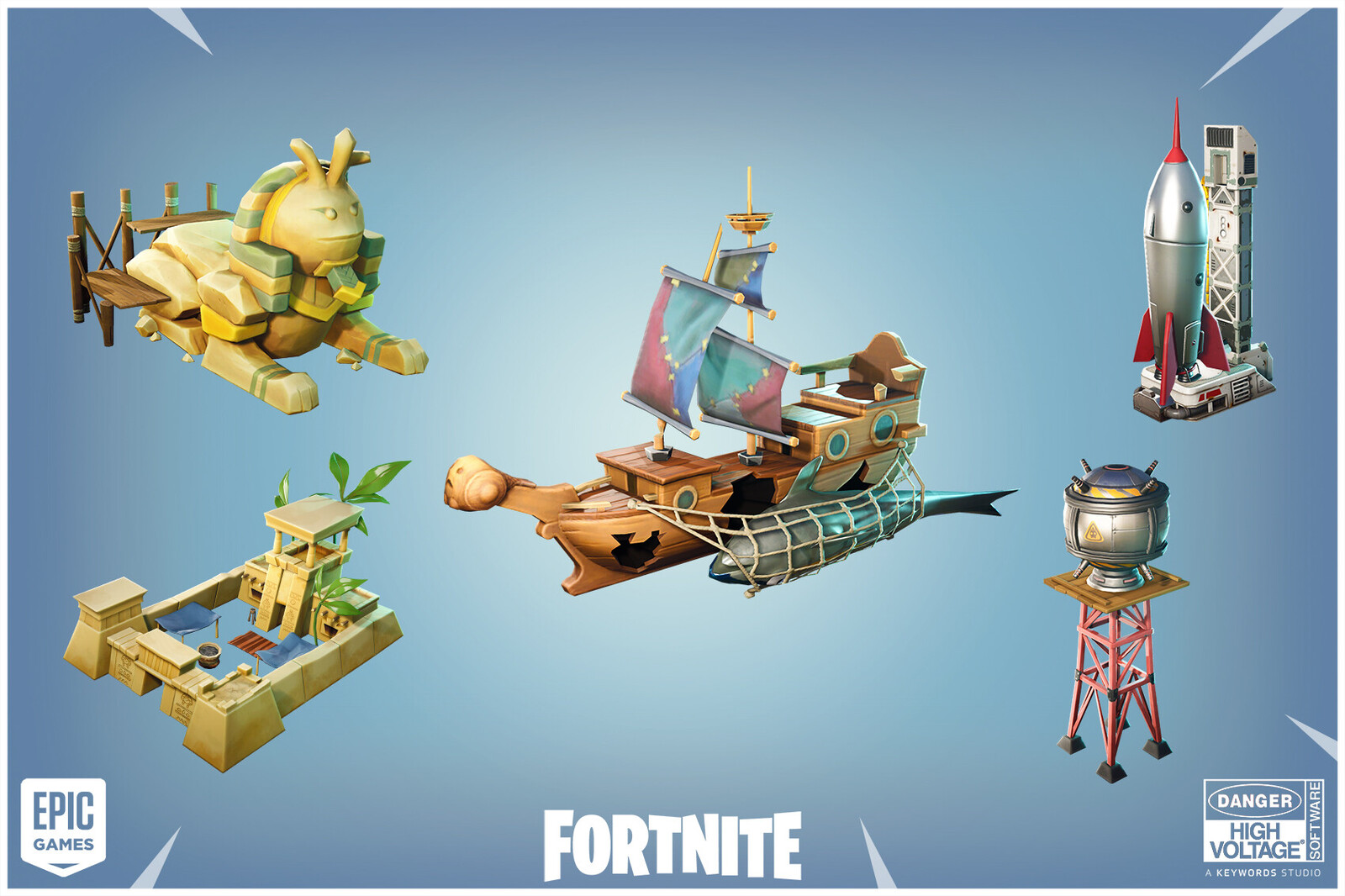 Worked on the Sails and the Dead Fish with net for the Ship