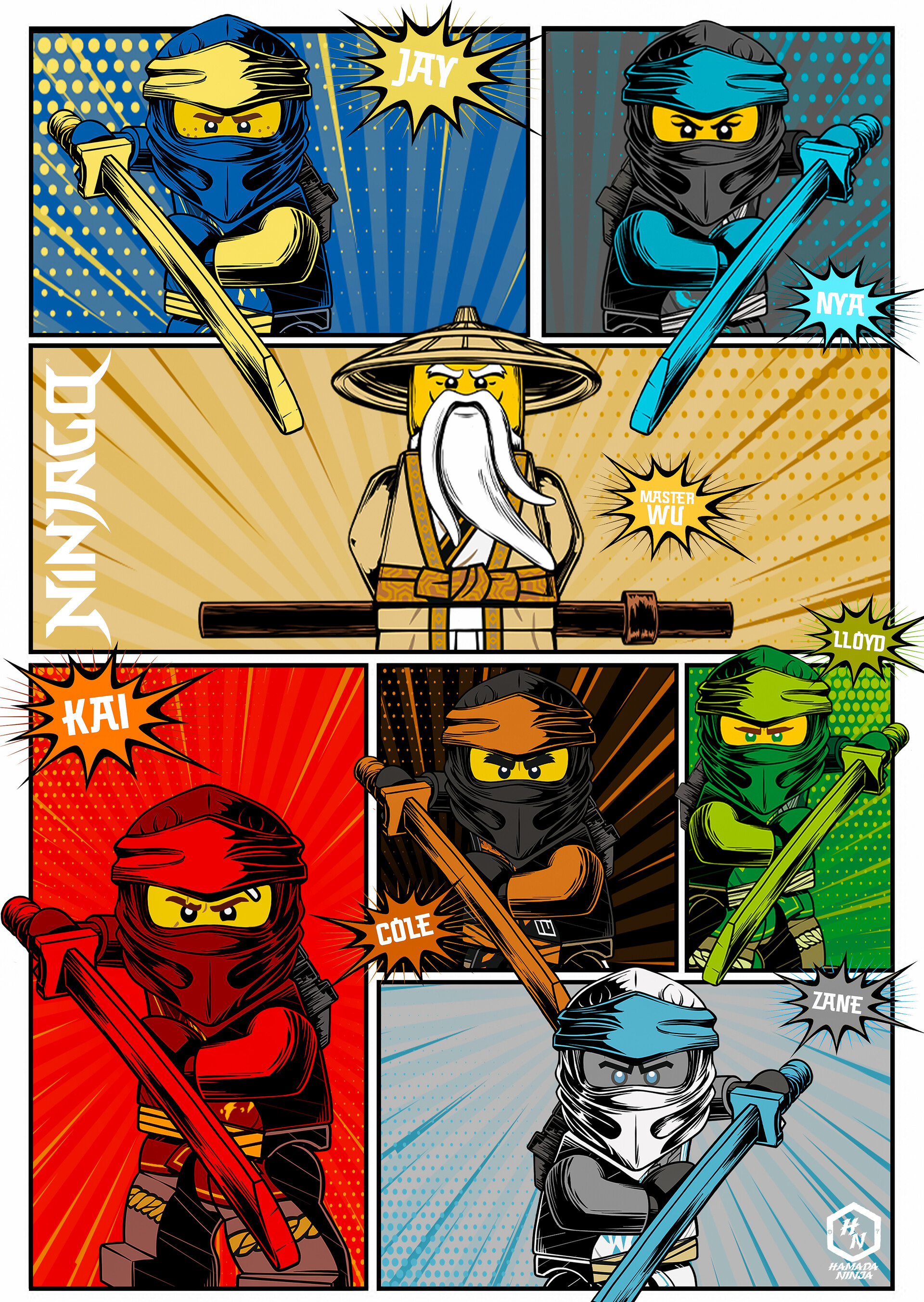 Ninjago Character Ninjago Zane Art Zane Lego Ninjago Characters