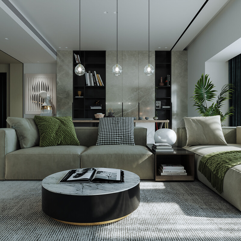 Living Room Afternoon Light Study