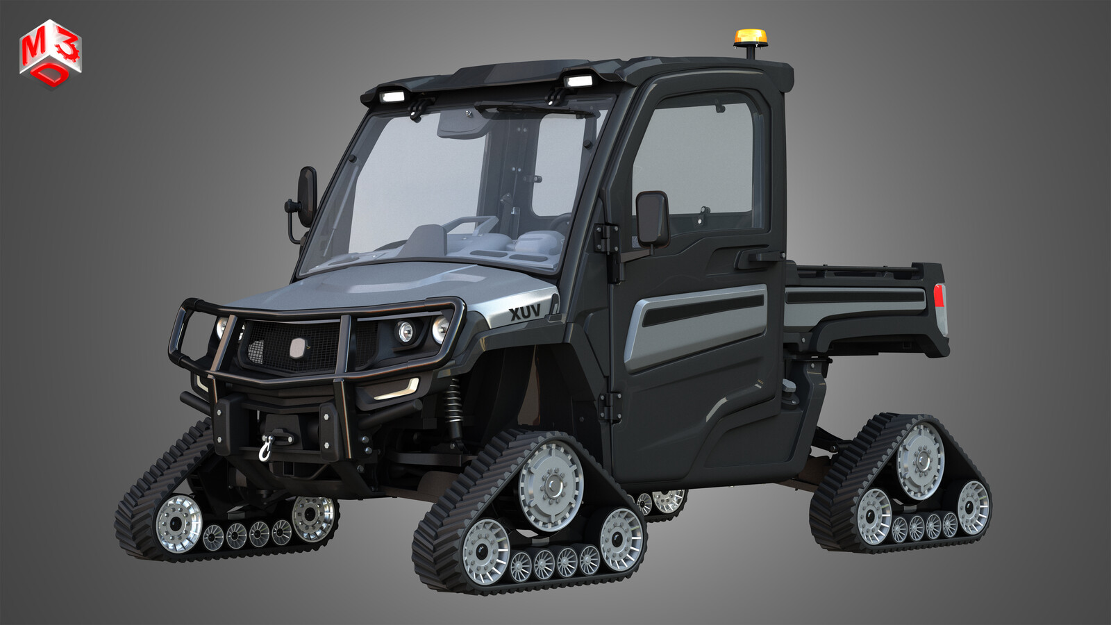 JD - XUV865M Crossover Utility Vehicle with Tracks