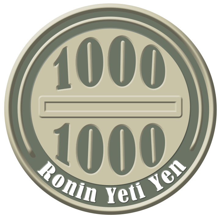 RY Twitch 1000 Bits Yeti-Yen Cheer Badge
