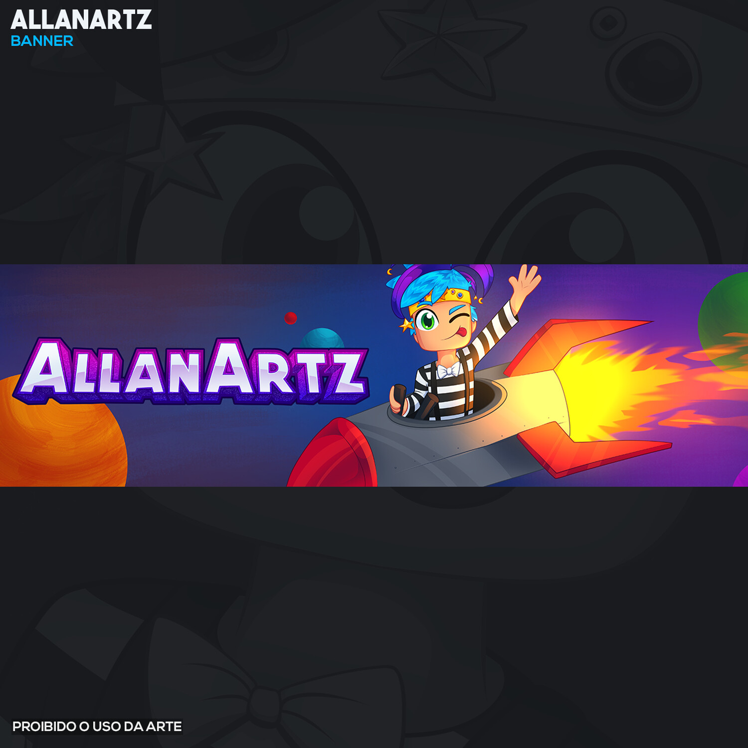 ArtStation - BANNER, AVATAR e LOGO - Zapinha (Canal Infantil Roblox)