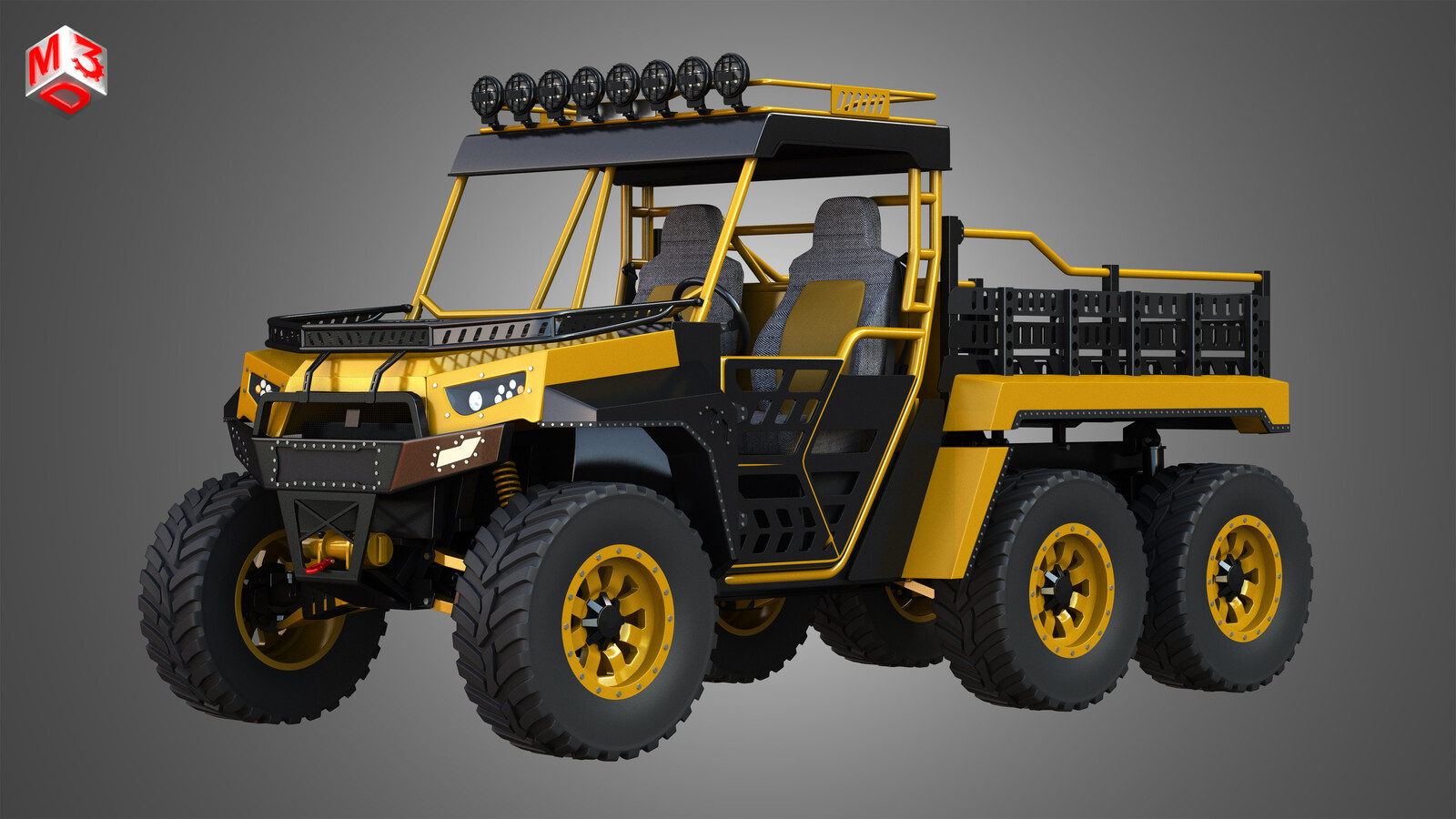 BMS - The Beast 1000 vehicle - Double Axle