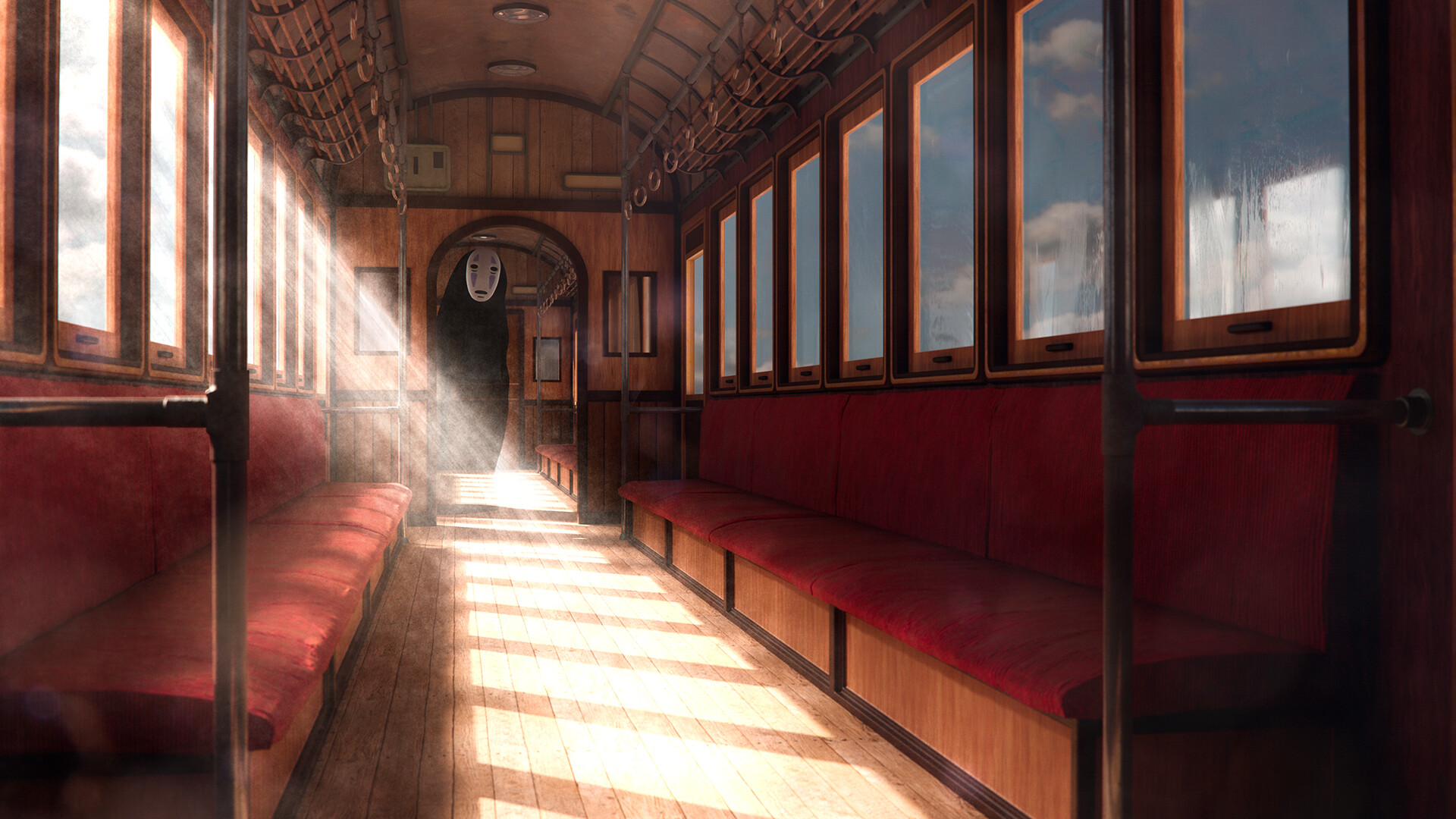 ArtStation spirited away train