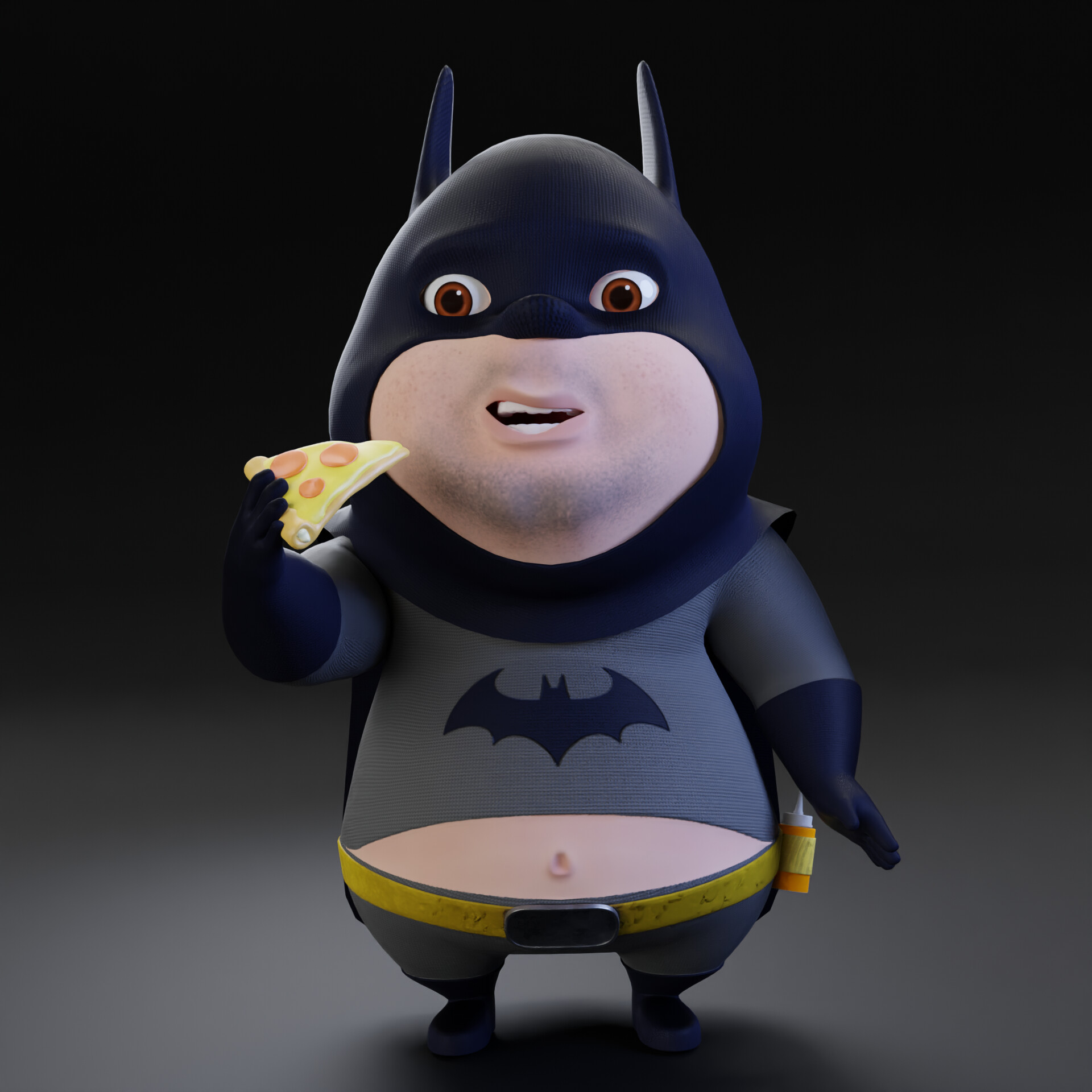 ArtStation - Fat Batman