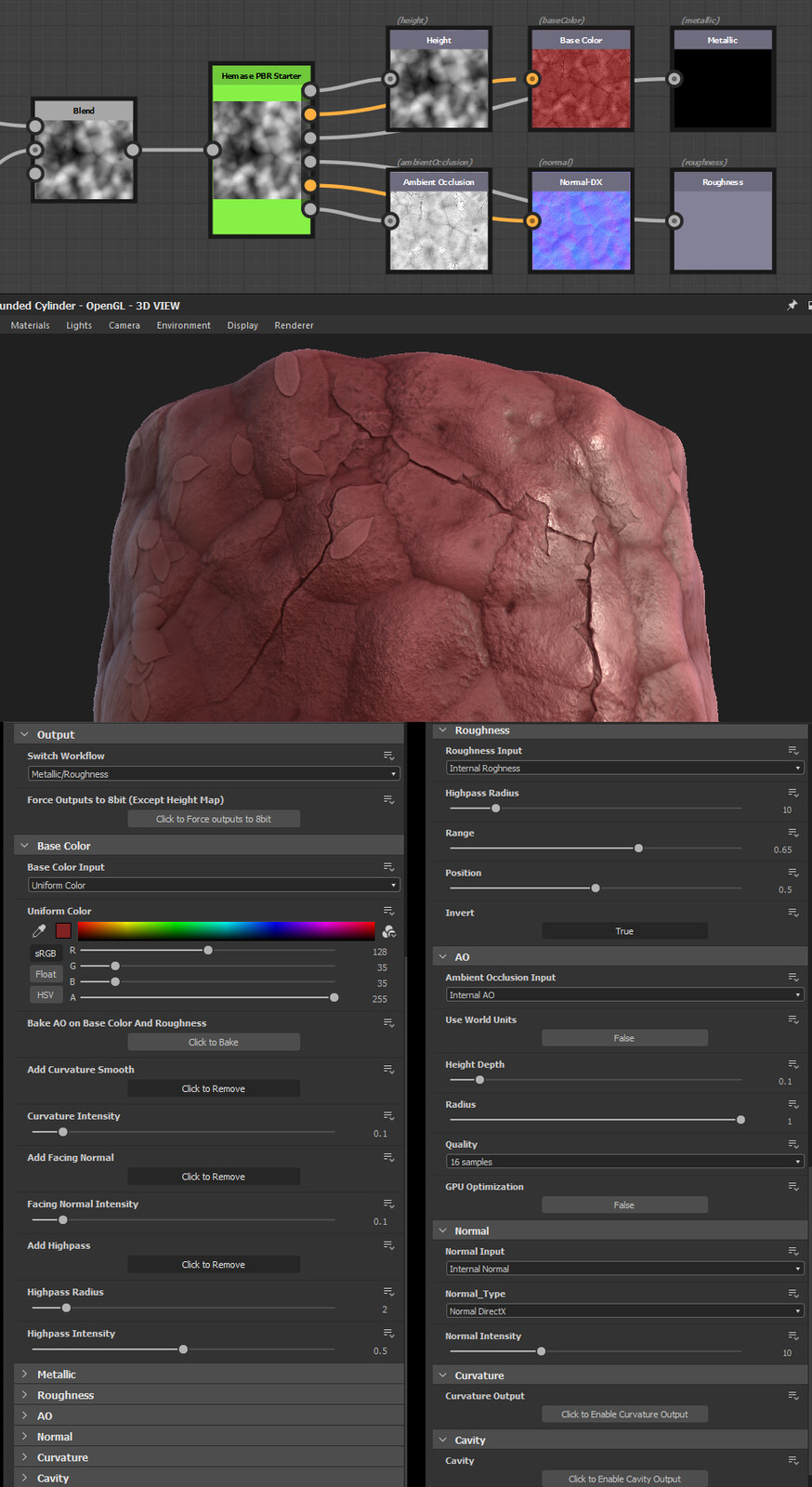 PBR Starter | Substance Designer Custom Node
