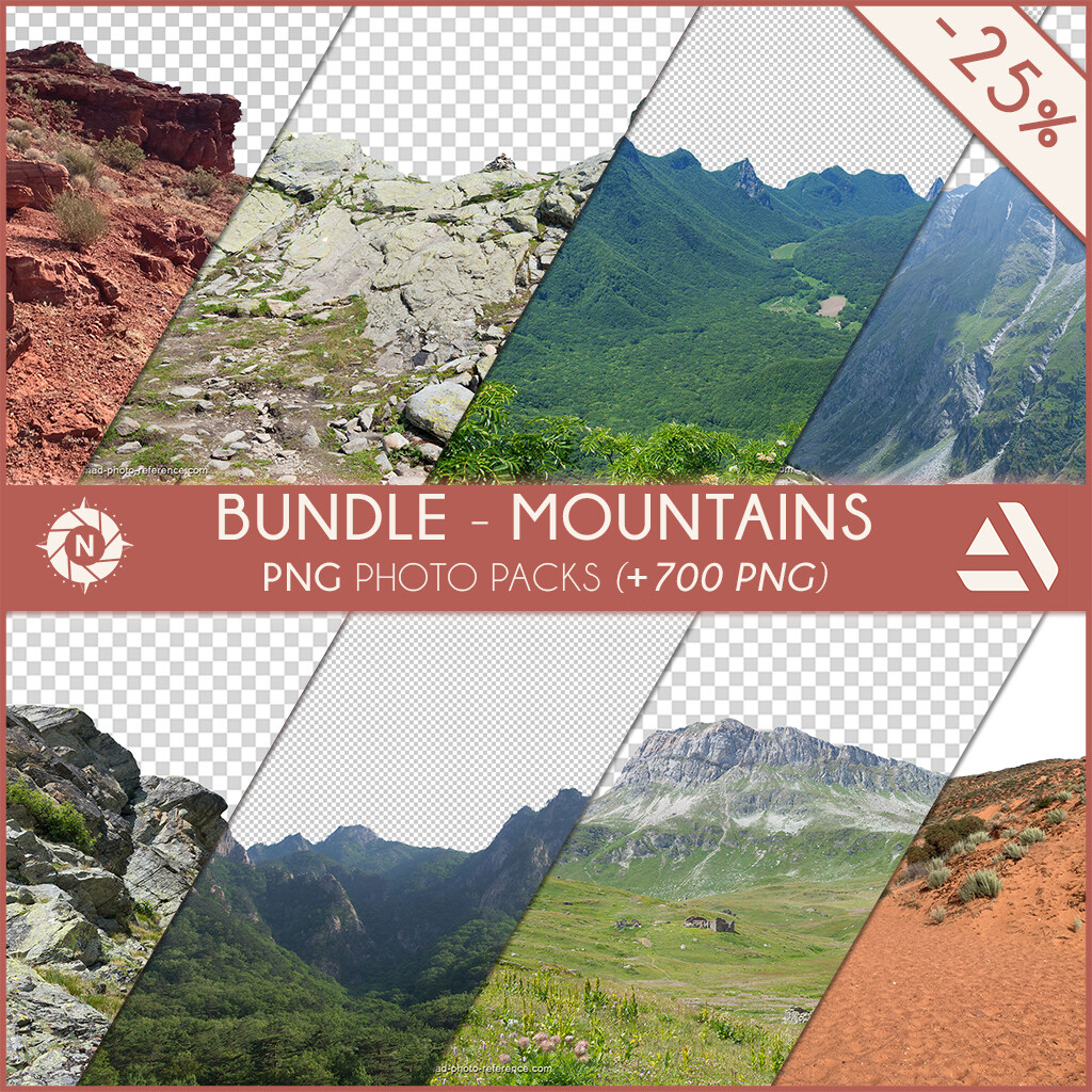 Bundle Mountains and Rocks

https://www.artstation.com/a/165852