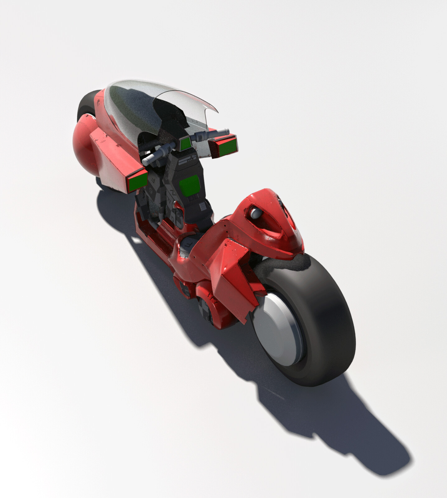 Akira Bike WIP - mantra