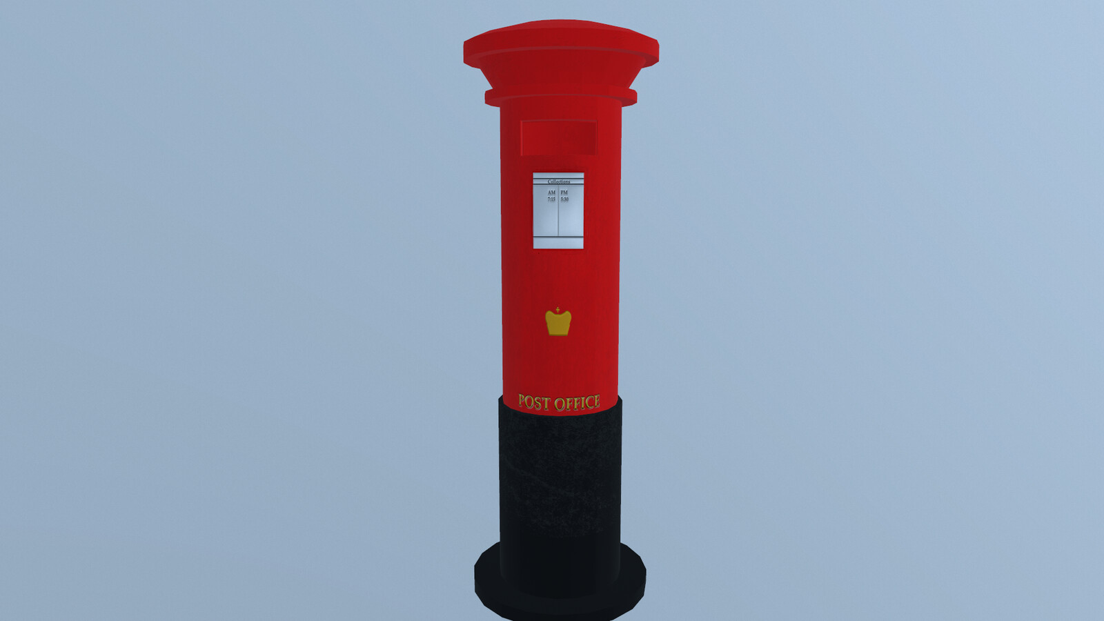 British post box